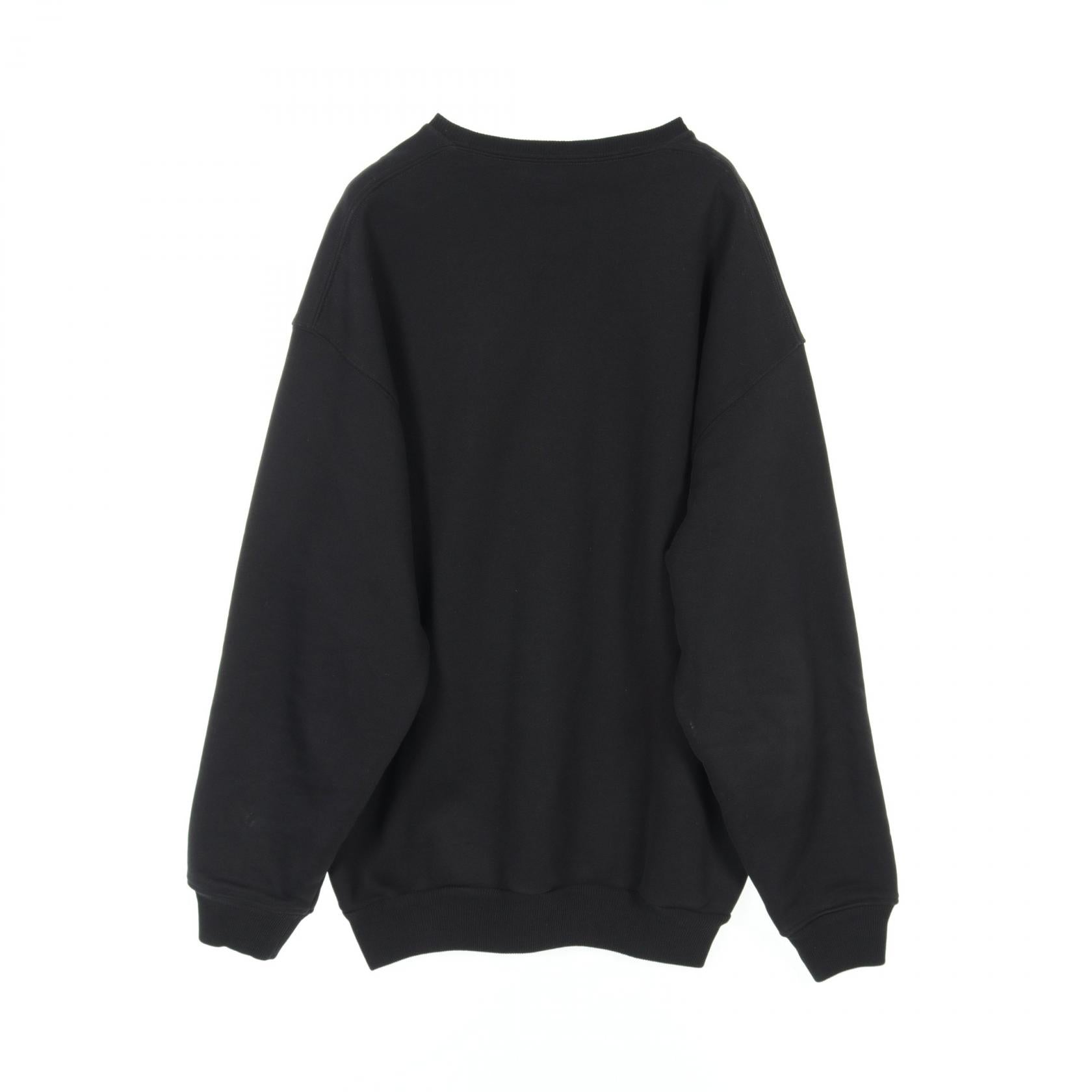 Balenciaga Cotton Sweatshirt Black Multi