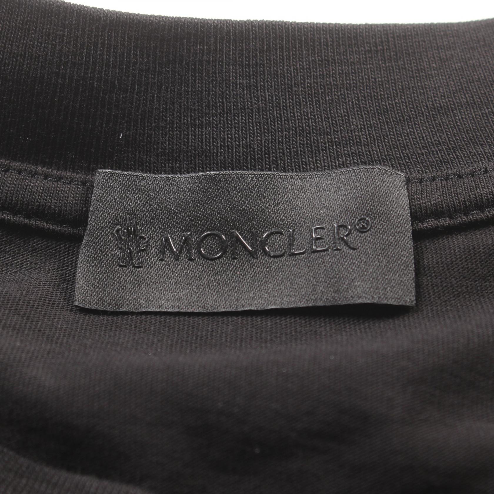 Moncler Cotton T-Shirt Black 8C00036