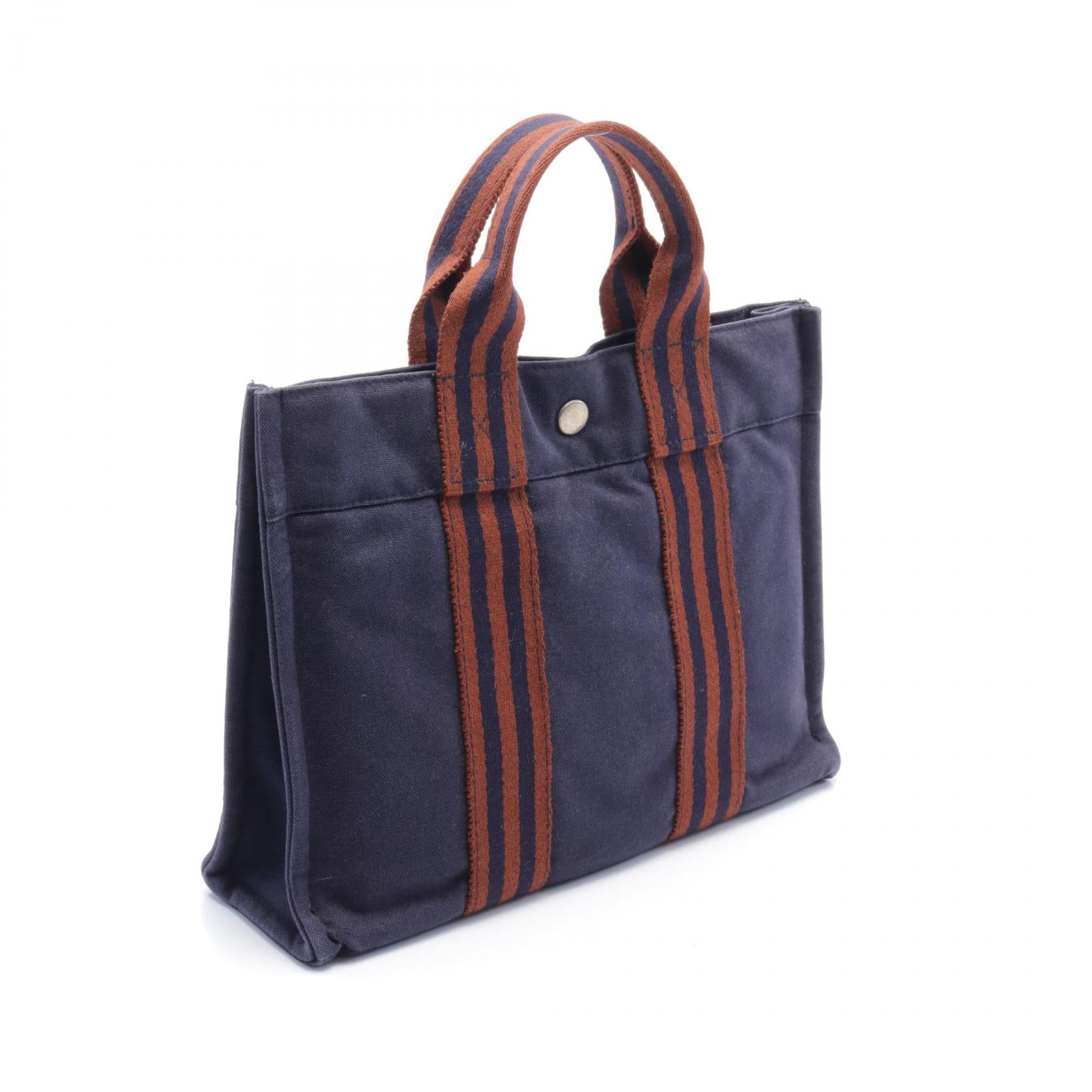 Hermes Fourre Tout PM Canvas Tote Bag in Good Condition