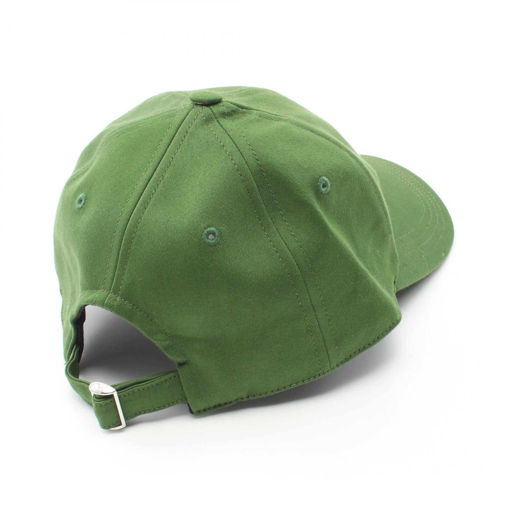 AMI Logo Cotton Cap Green UCP205.CO0009