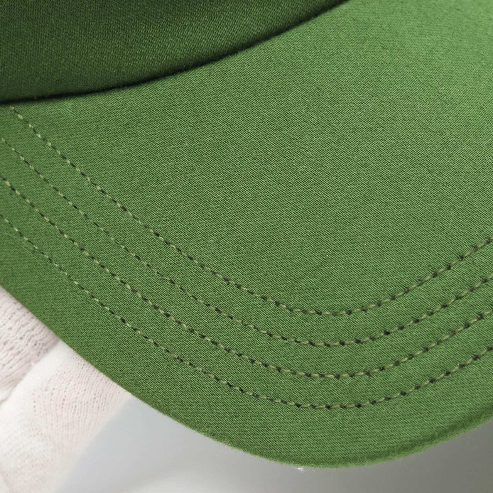 AMI Logo Cotton Cap Green UCP205.CO0009