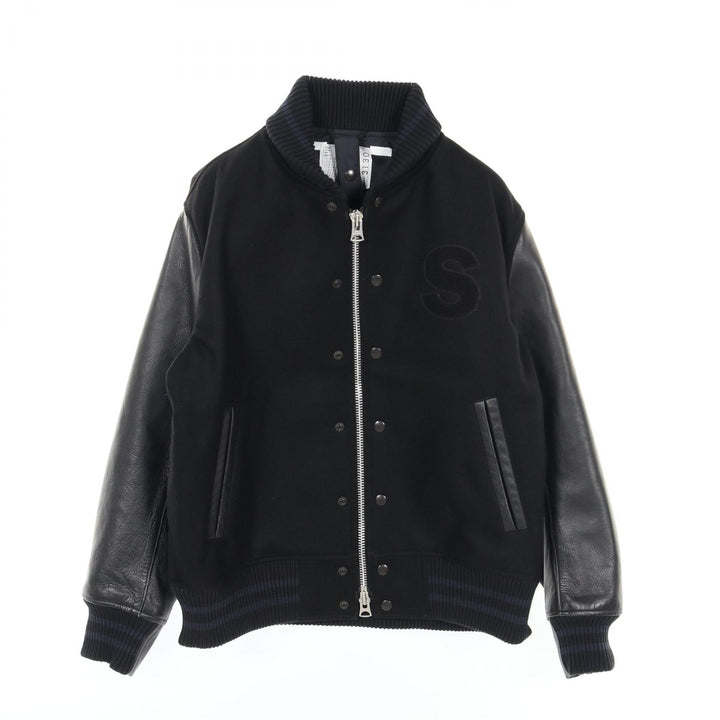 Sacai INTERSTELLAR Wool Leather Blouson