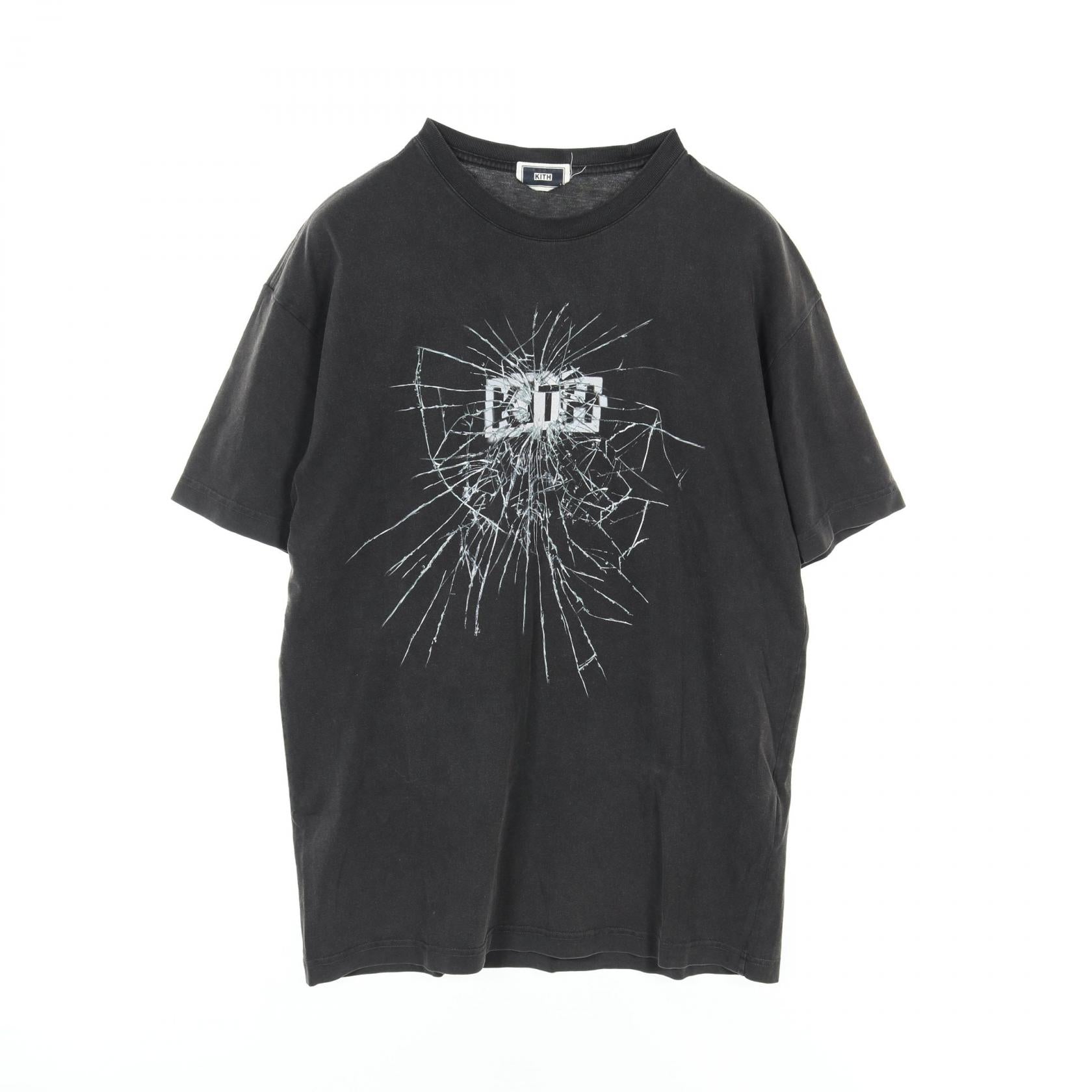 Kith Shatter Vintage Tee Cotton Black