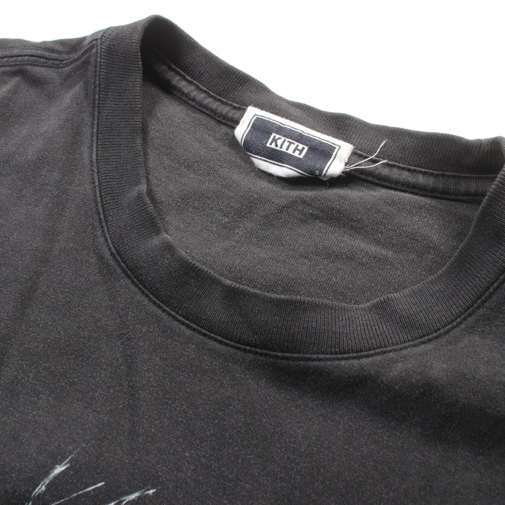 Kith Shatter Vintage Tee Cotton Black