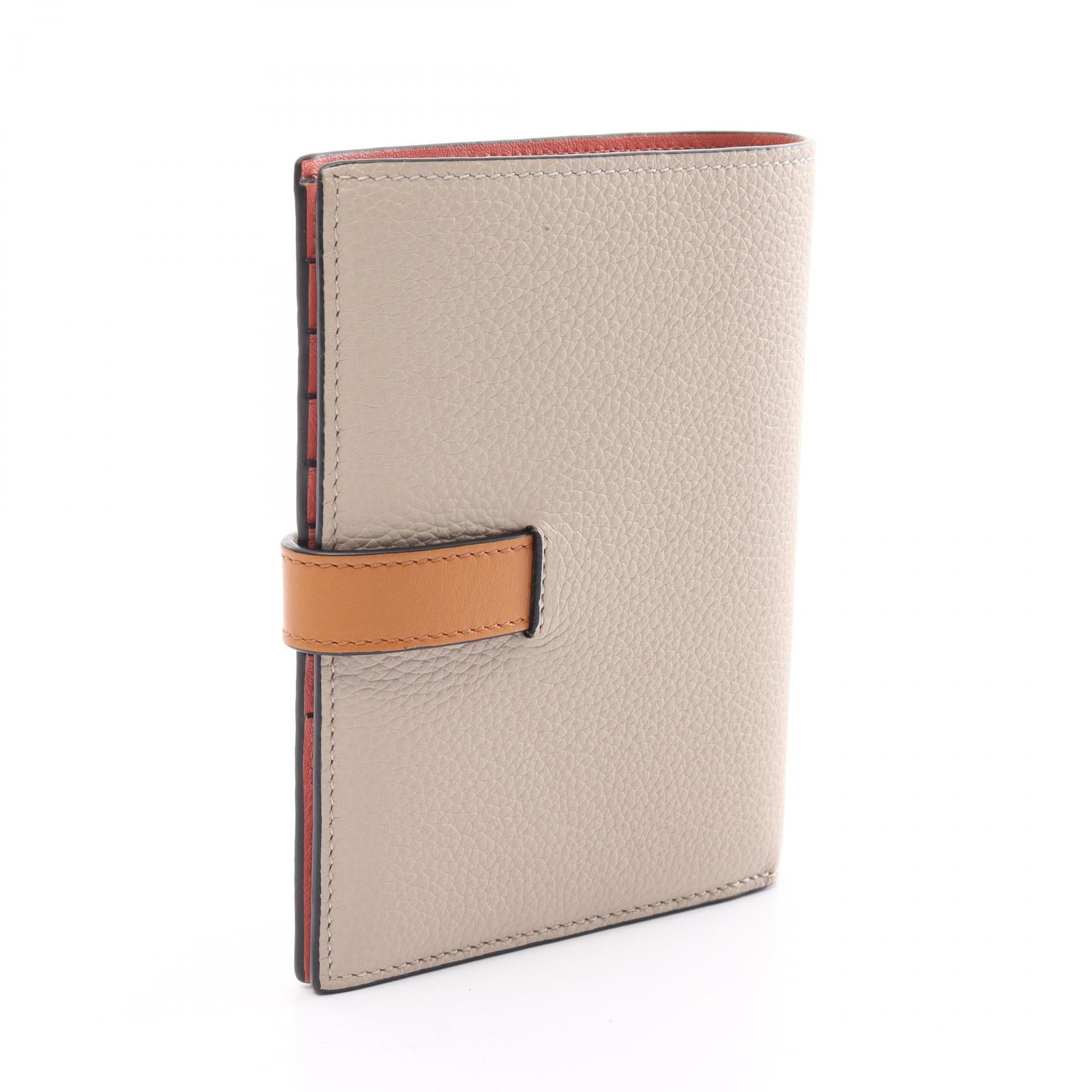 Loewe Leather Vertical Wallet Medium