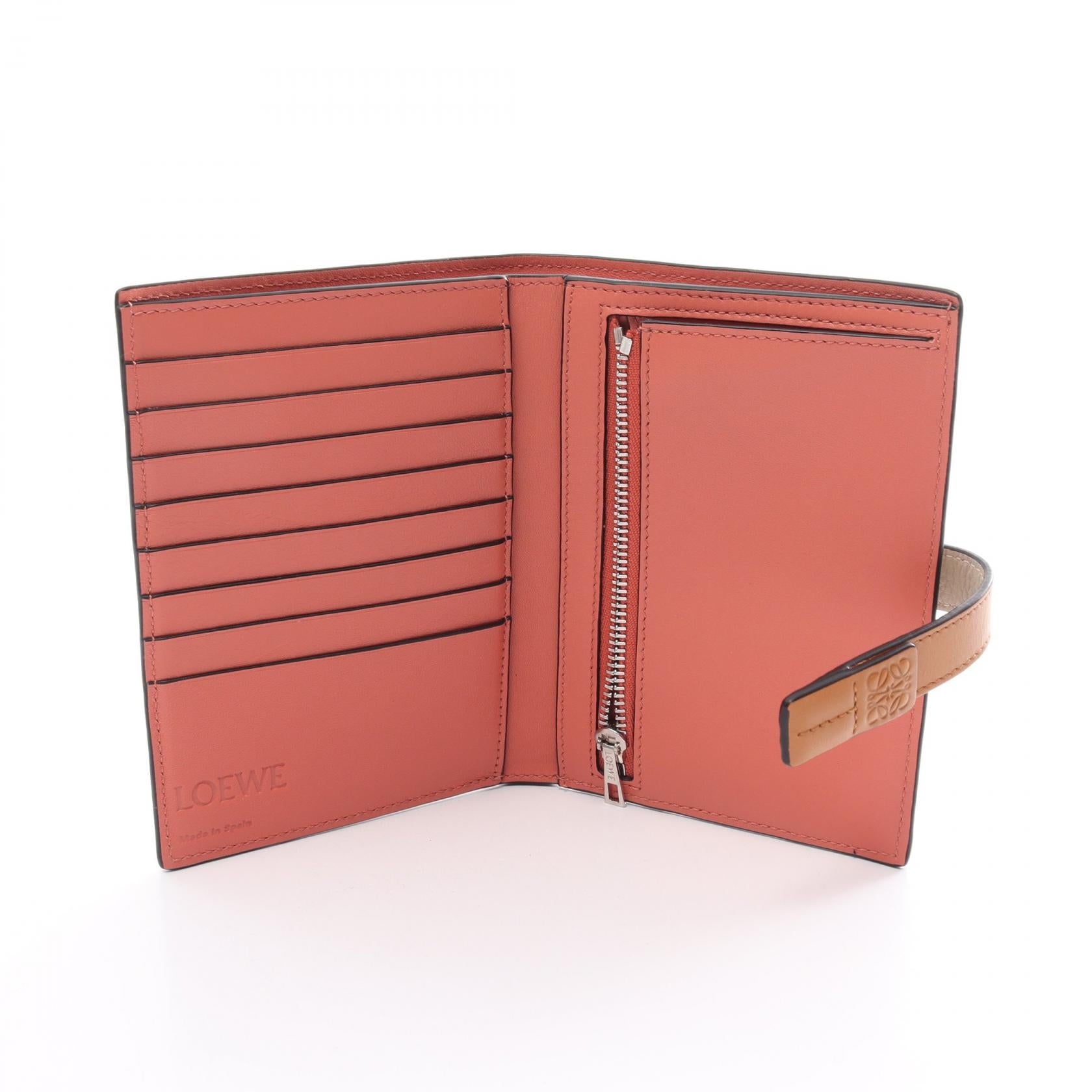 Loewe Leather Vertical Wallet Medium