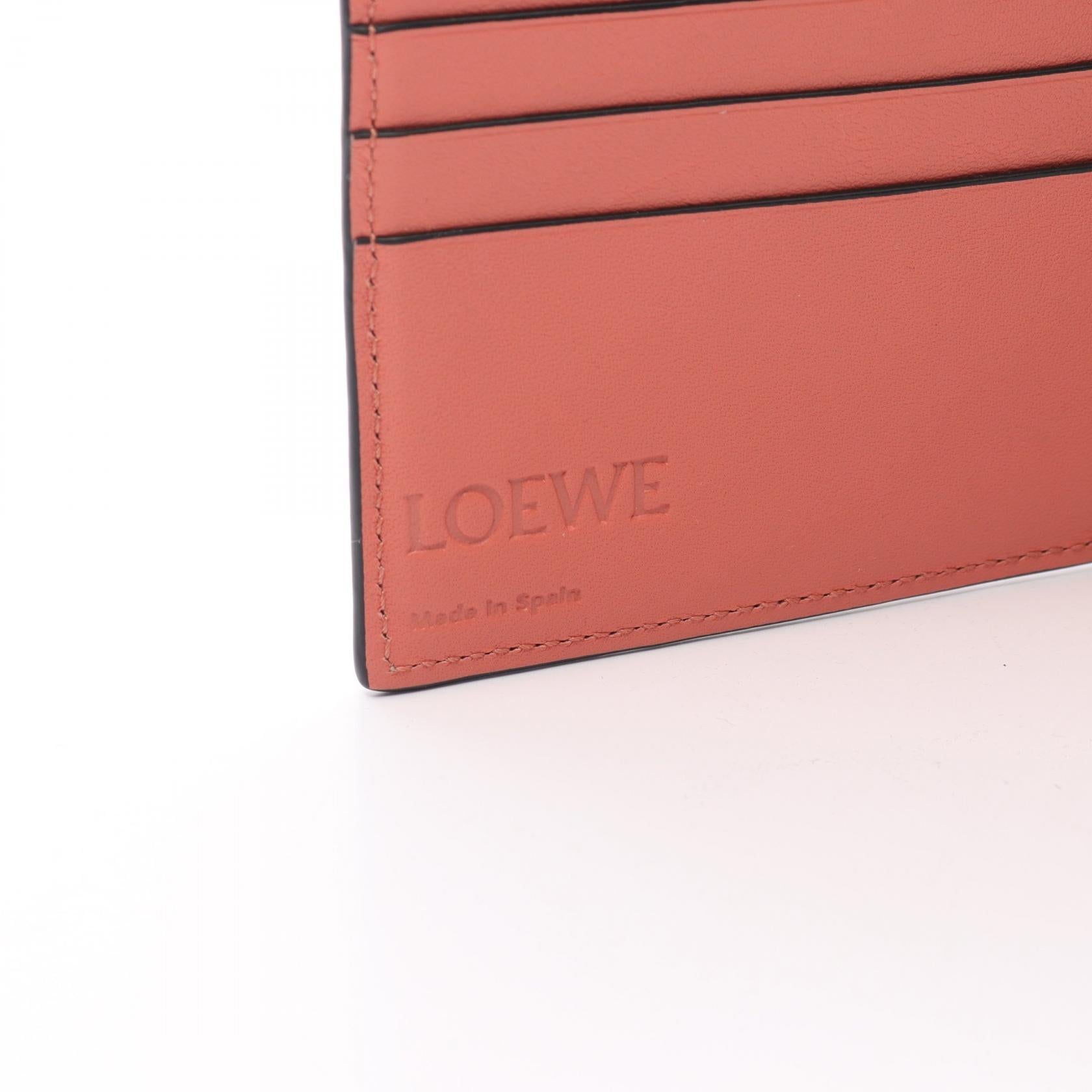 Loewe Leather Vertical Wallet Medium