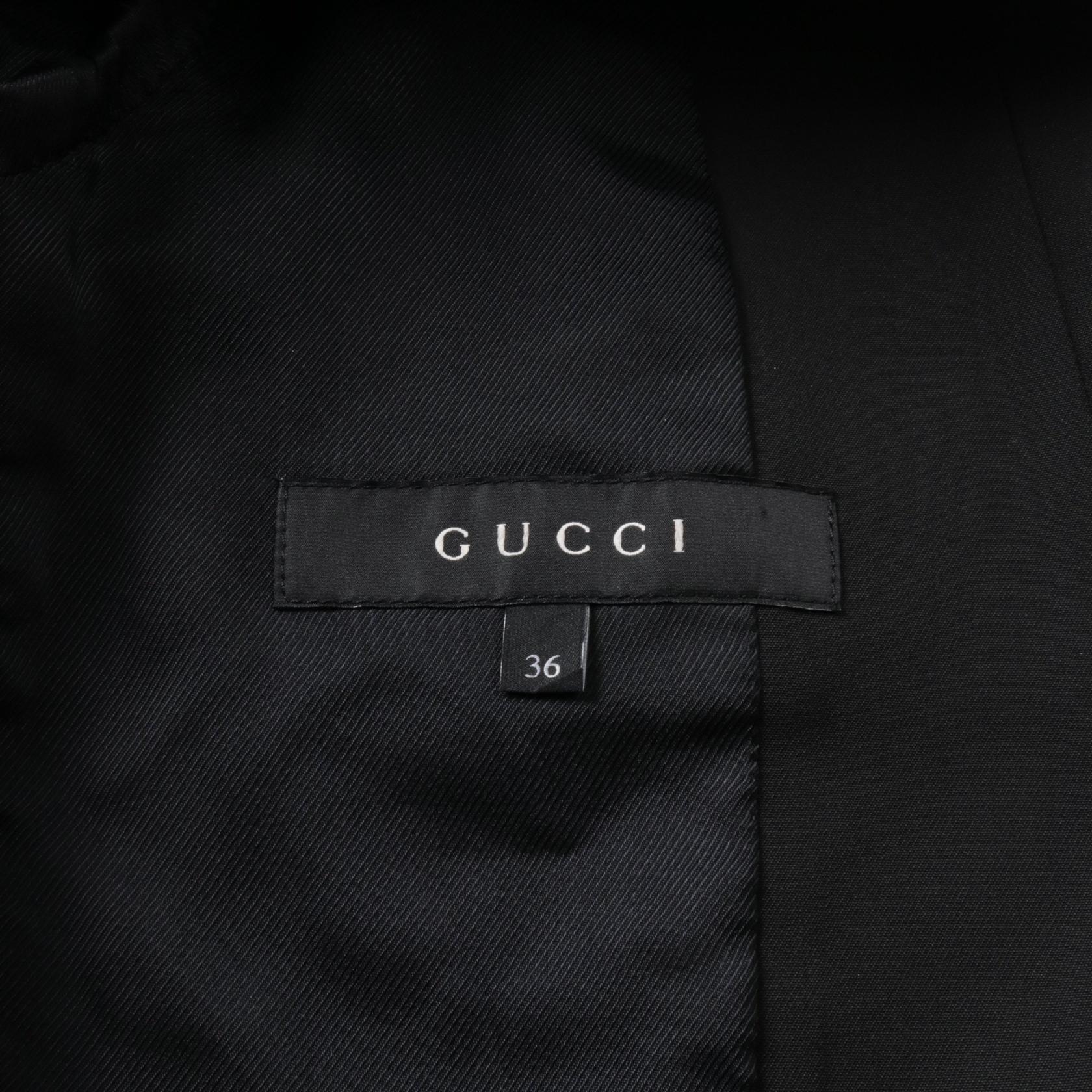 Gucci Wool Suit for Women Black