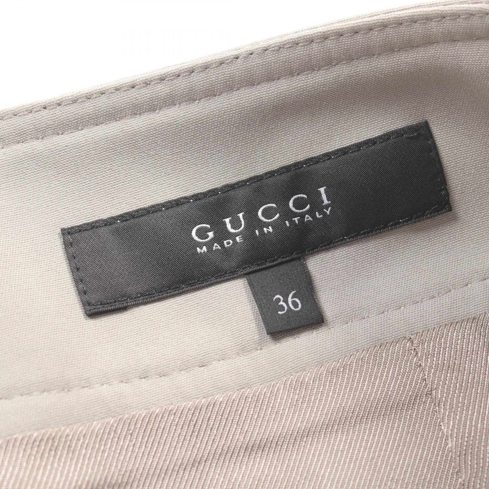 Gucci Crest Chain Skirt Cotton Nylon