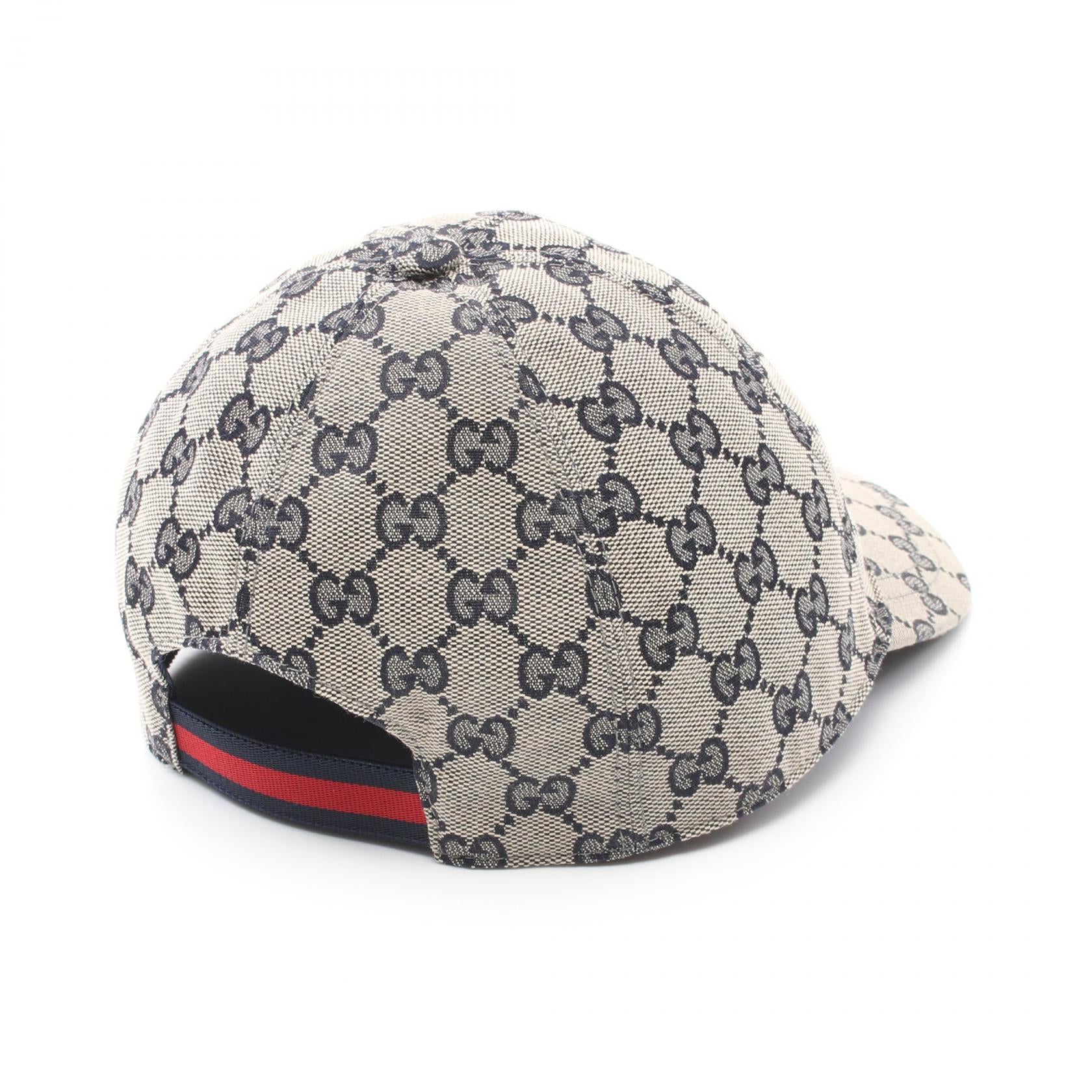 Gucci GG Canvas Baseball Cap  Canvas Hats 481774 in Very Good Condition