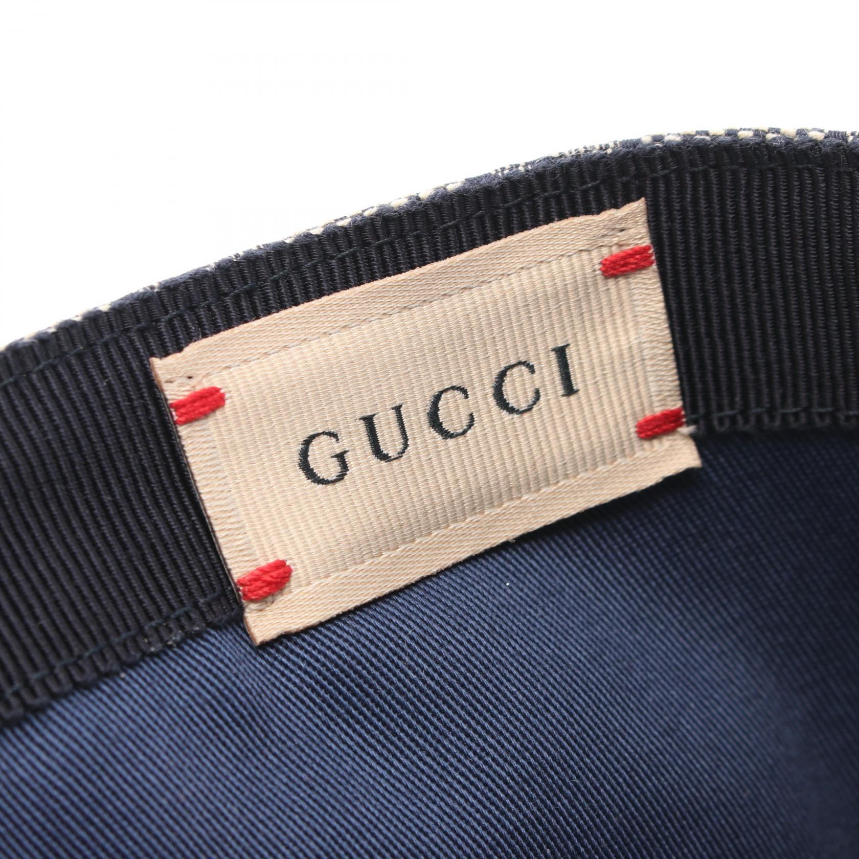 Gucci GG Canvas Baseball Cap  Canvas Hats 481774 in Very Good Condition