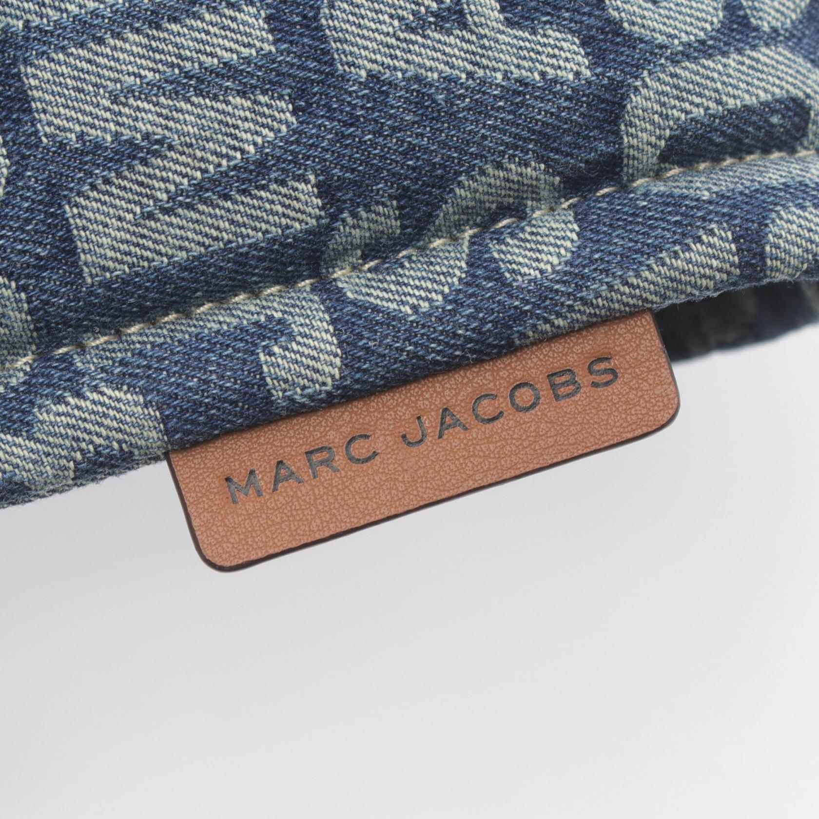 Marc Jacobs Micro Grind Denim Tote Bag  Denim Handbag 4F3HTT005H03 in Great Condition