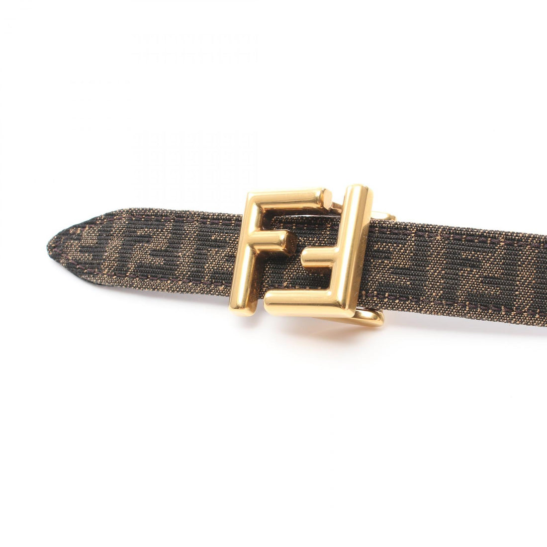 Fendi FF Dauphine Reversible Belt Canvas Belt in Great Condition