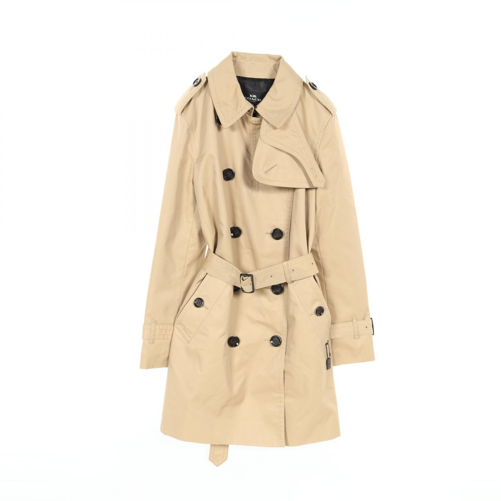 Coach Cotton/Polyester Trench Coat F33868