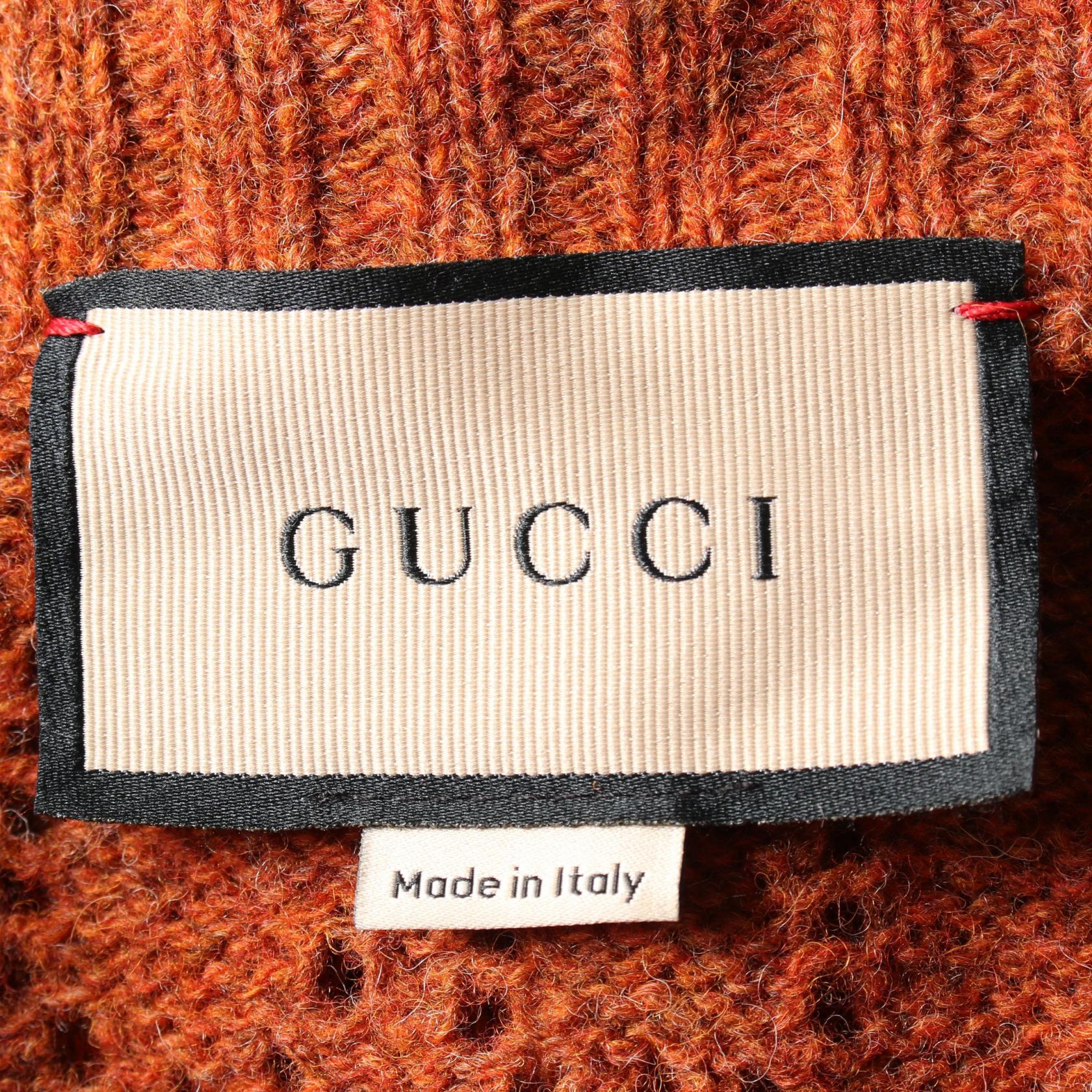 Gucci Wool GG Pattern Cardigan 649595