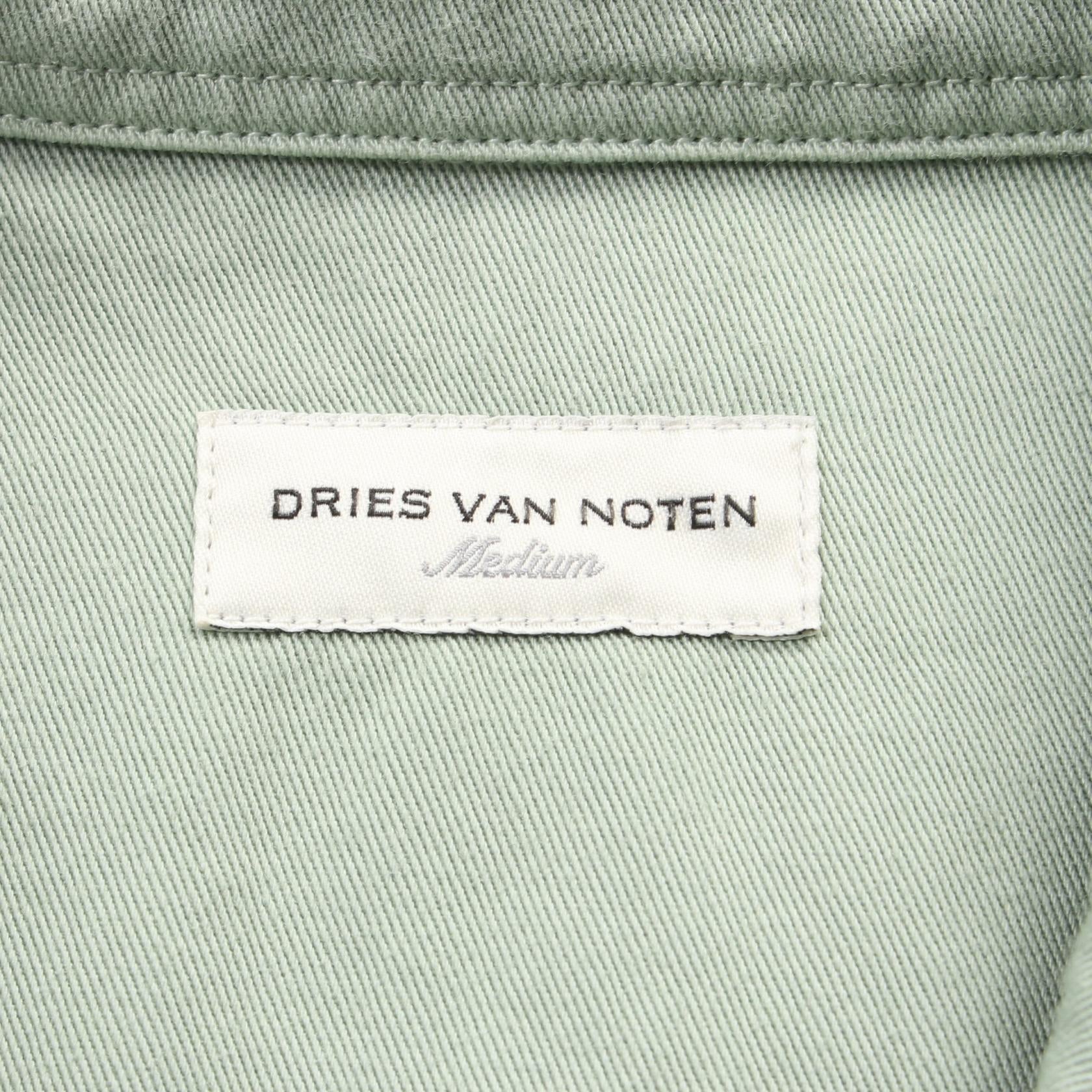 DRIES VAN NOTEN Cotton Top Green