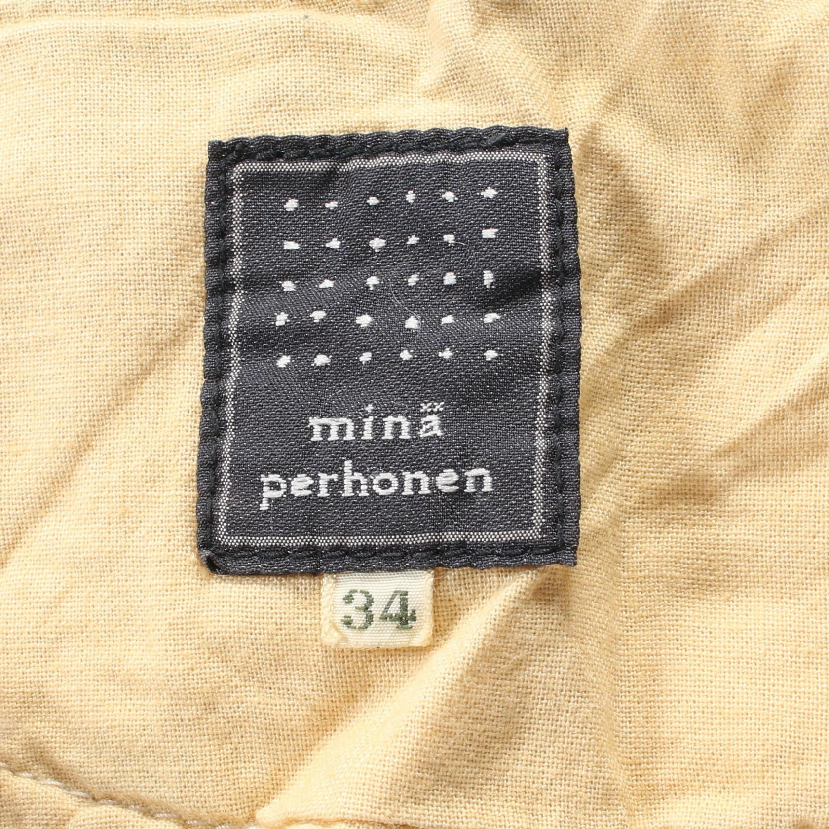 Mina Perhonen Denim Pants Cotton Navy