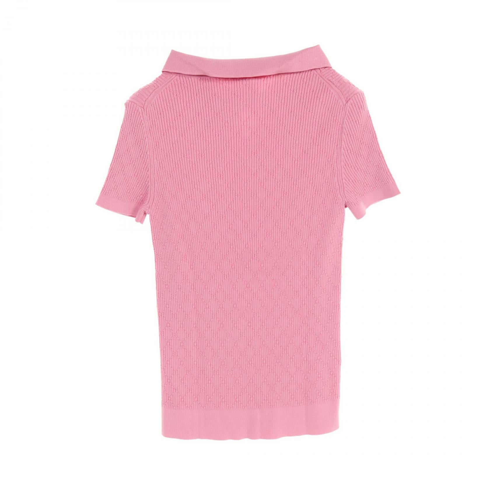 Chanel Matelasse Knit Cotton Top P45601