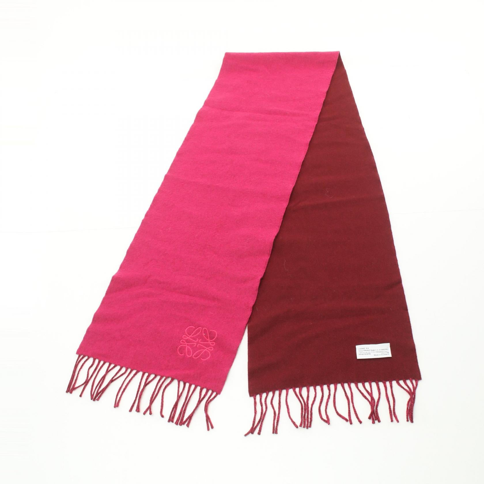 Loewe Wool Cashmere Anagram Scarf