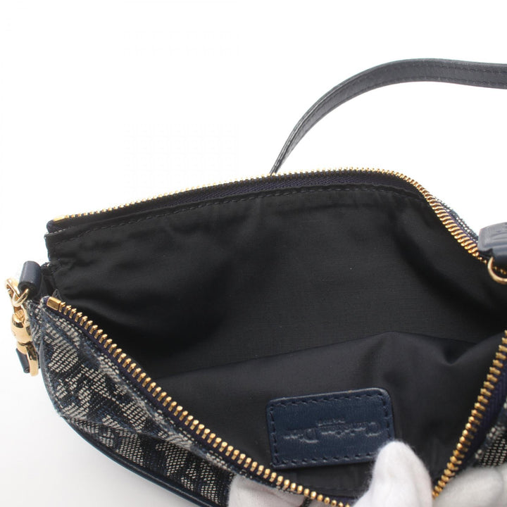 Dior Trotter Saddle Pouch Canvas Shoulder Bag in Great Condition