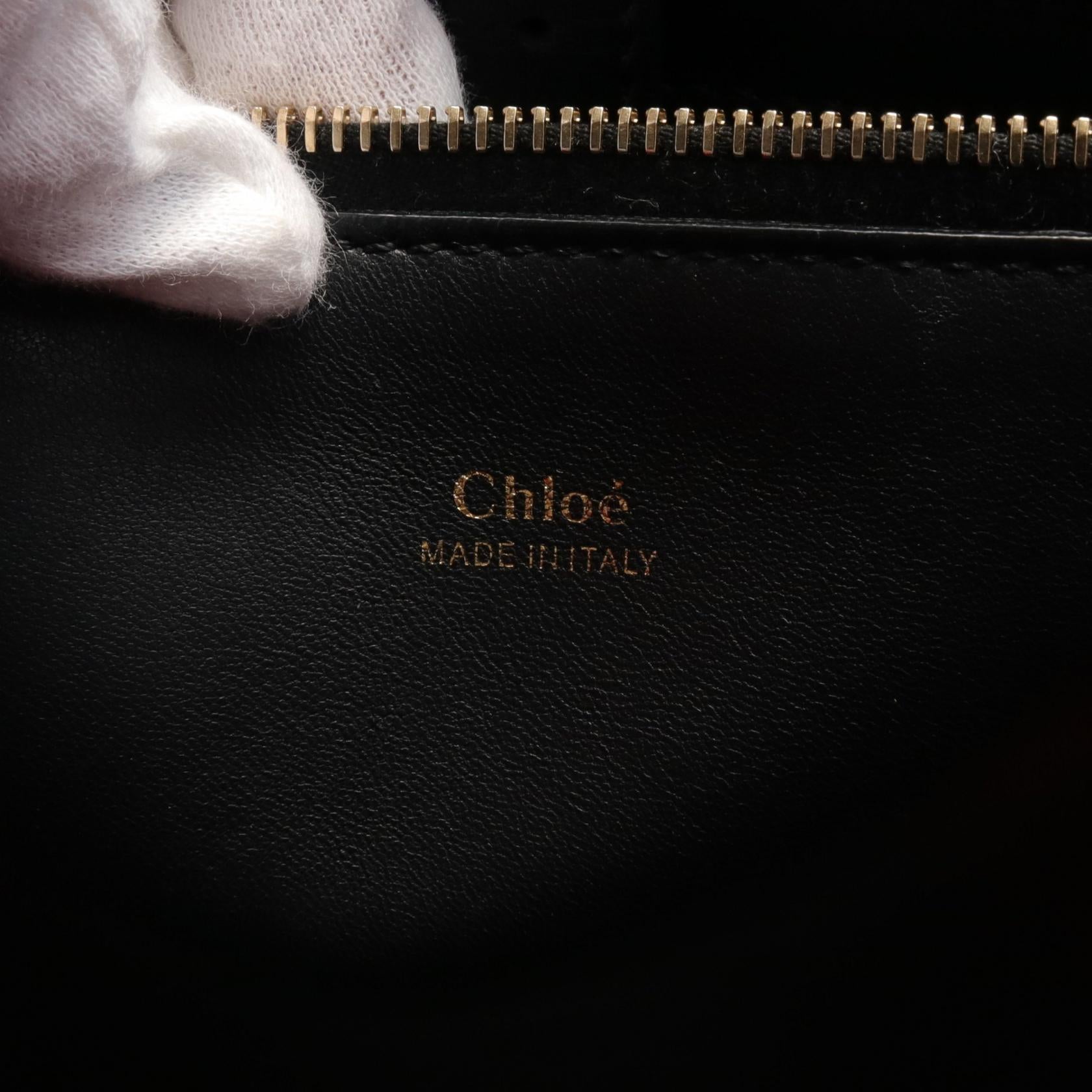 Chloe Grand Edith Leather Tote Bag