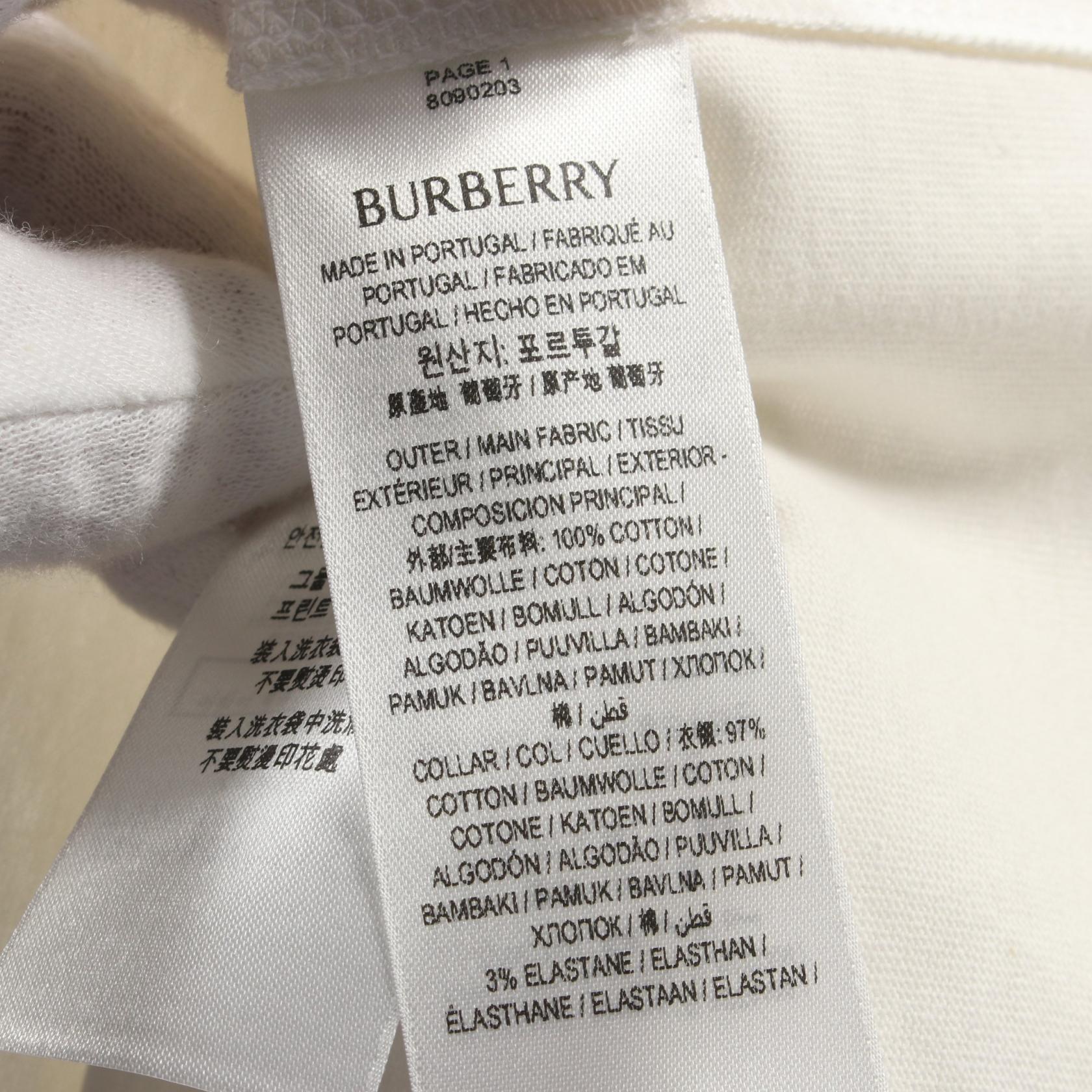 Burberry Cotton T-Shirt 8090203