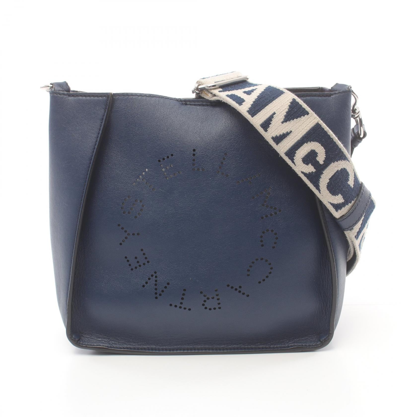 Stella McCartney Mini Crossbody Bag Navy