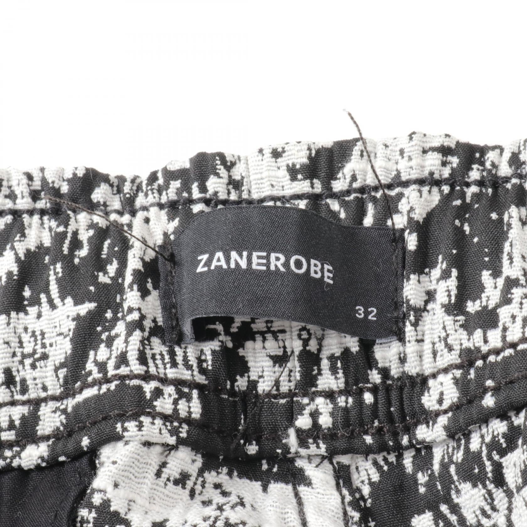 ZANEROBE Cotton Polyester Pants Black/White