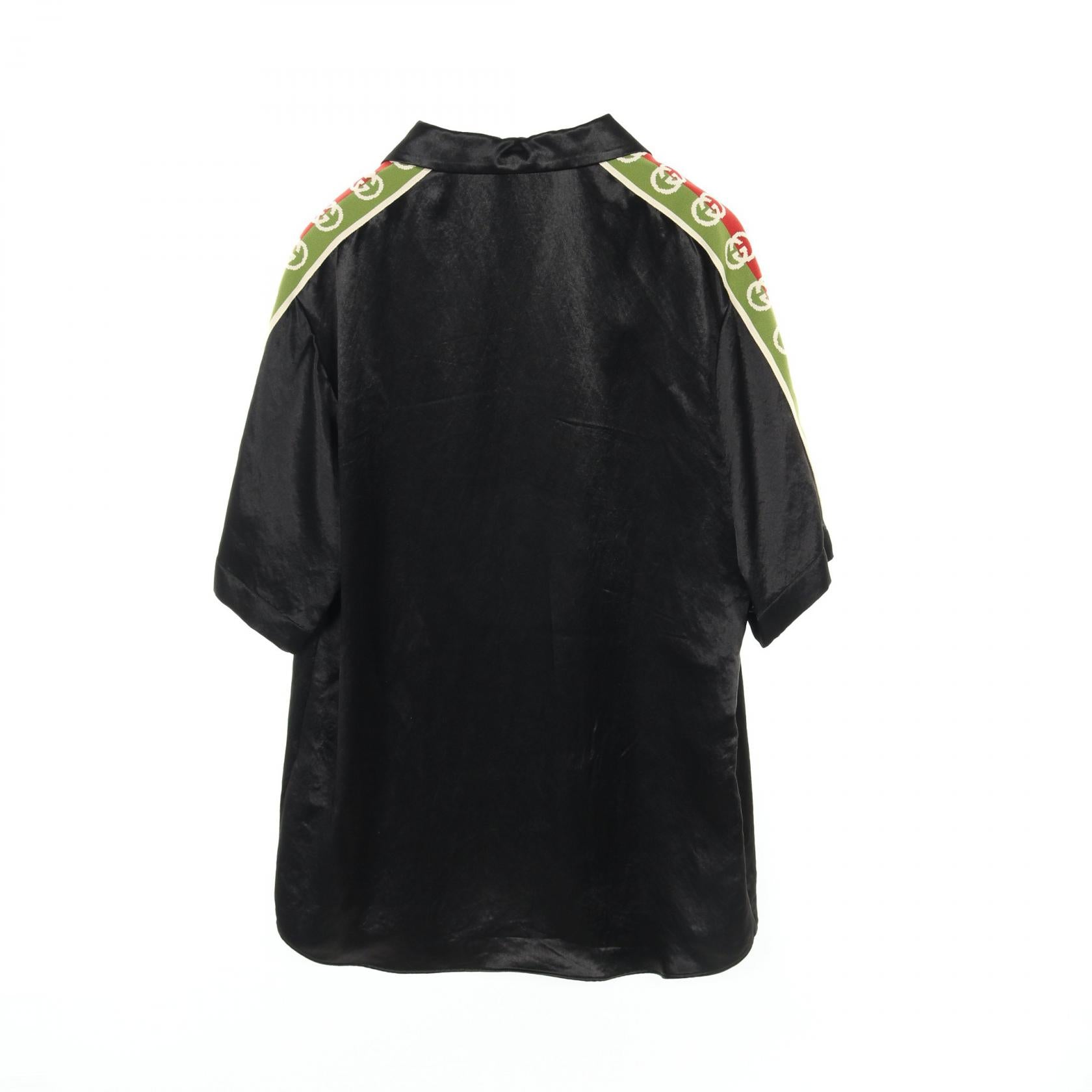 Gucci Logo Tape Acetate Top 619025