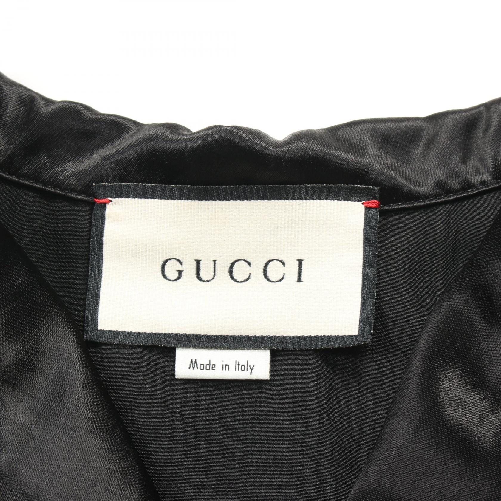 Gucci Logo Tape Acetate Top 619025