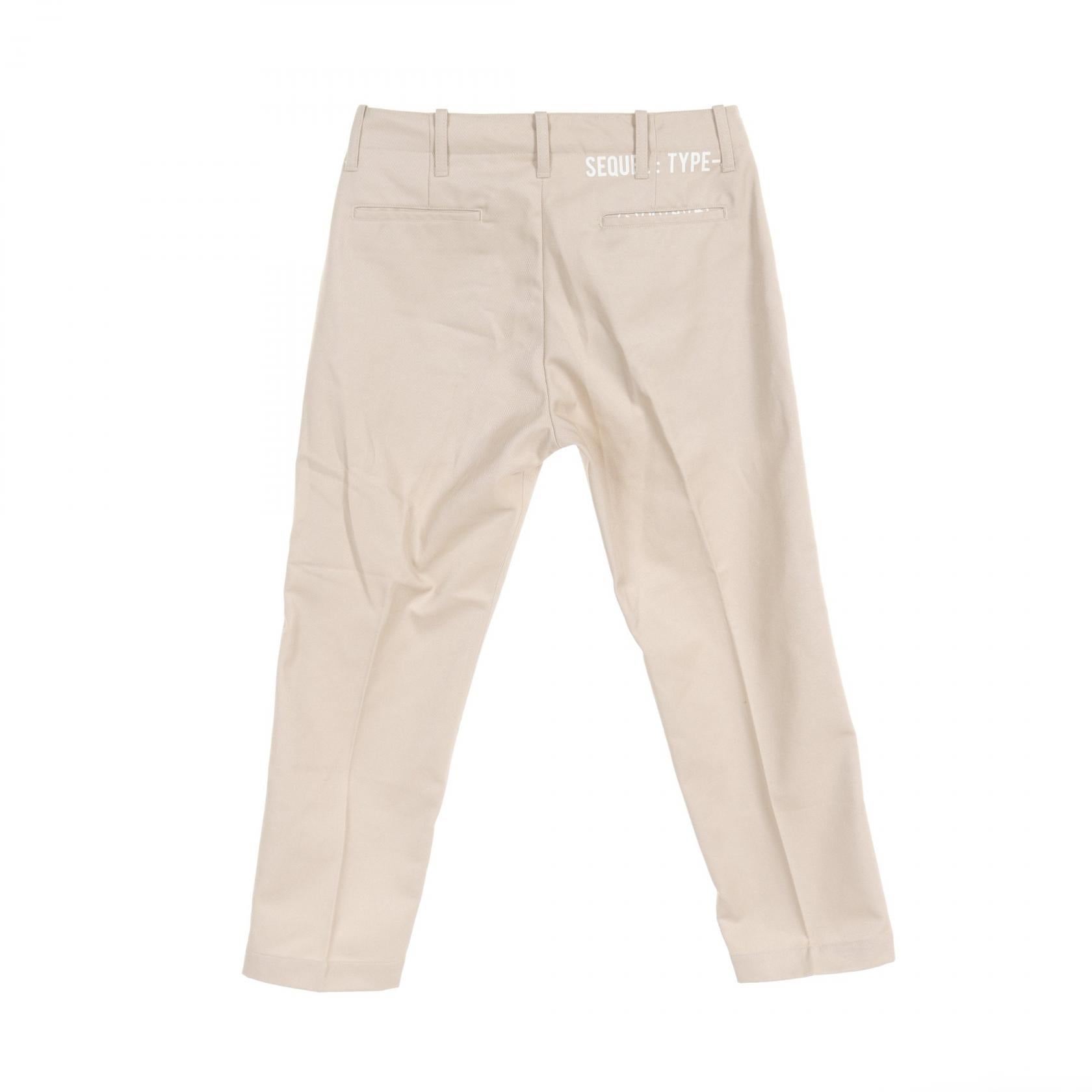 SEQUEL TYPE-E Polyester Chino Pants