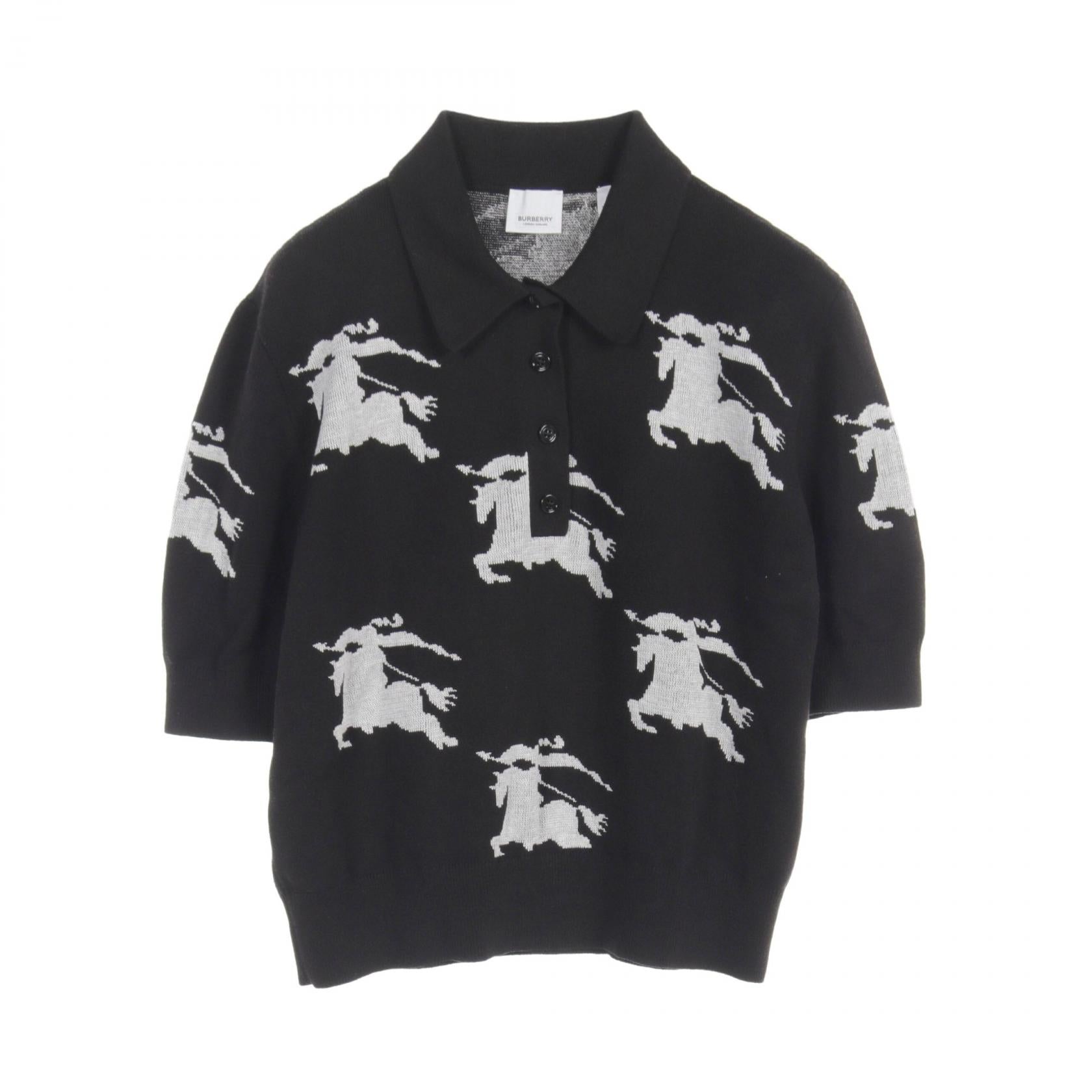 Burberry Cotton EKD Knit Polo Shirt