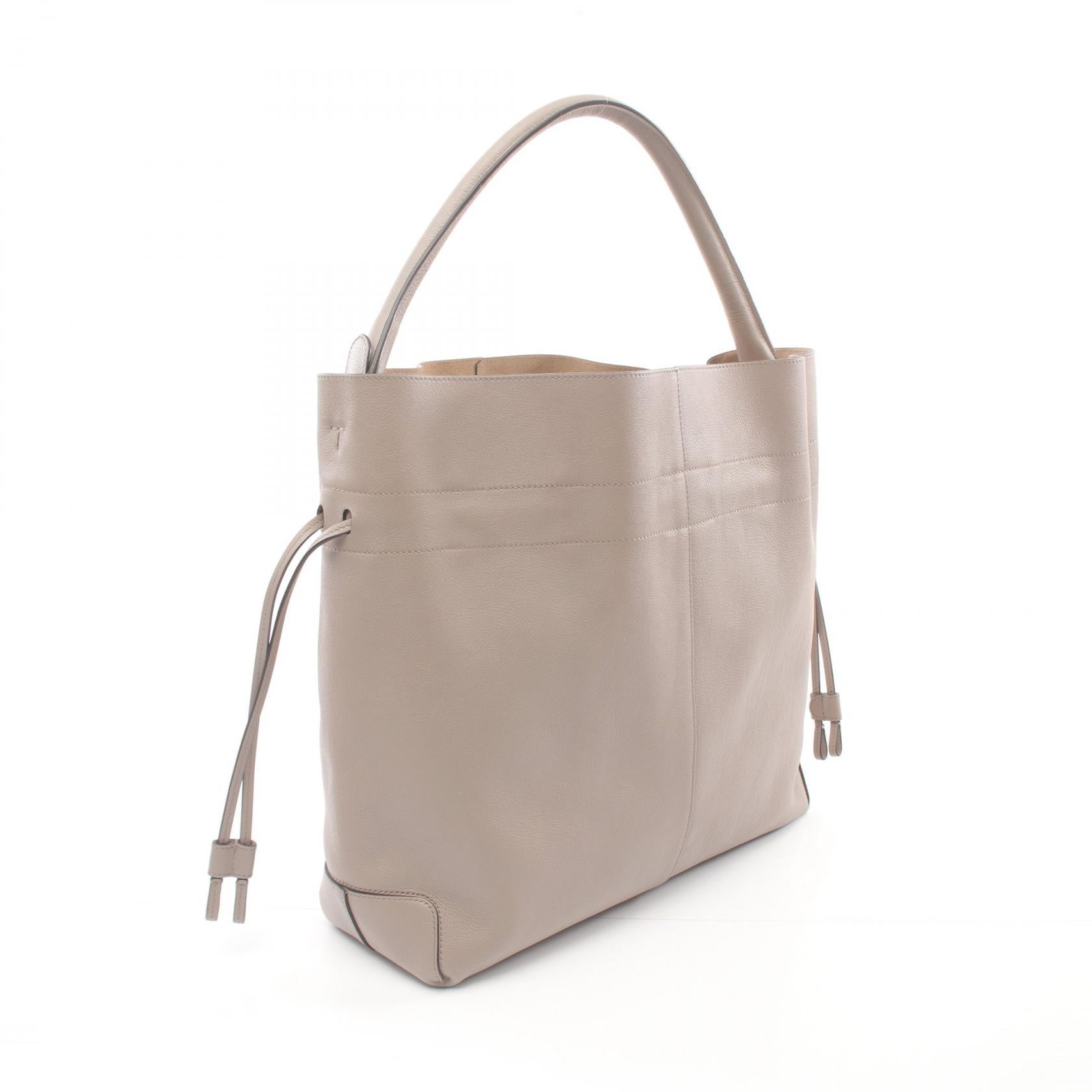 Tod's Leather Di Medium Tote Bag