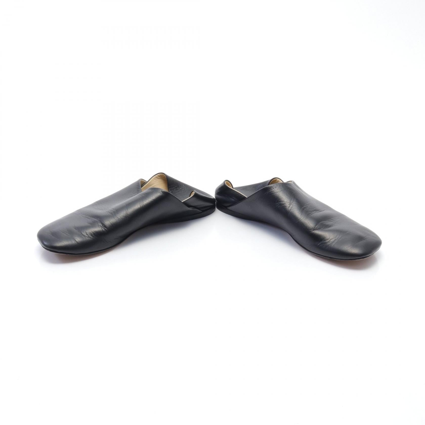 Loewe Leather Toy Slipper Shoes Black