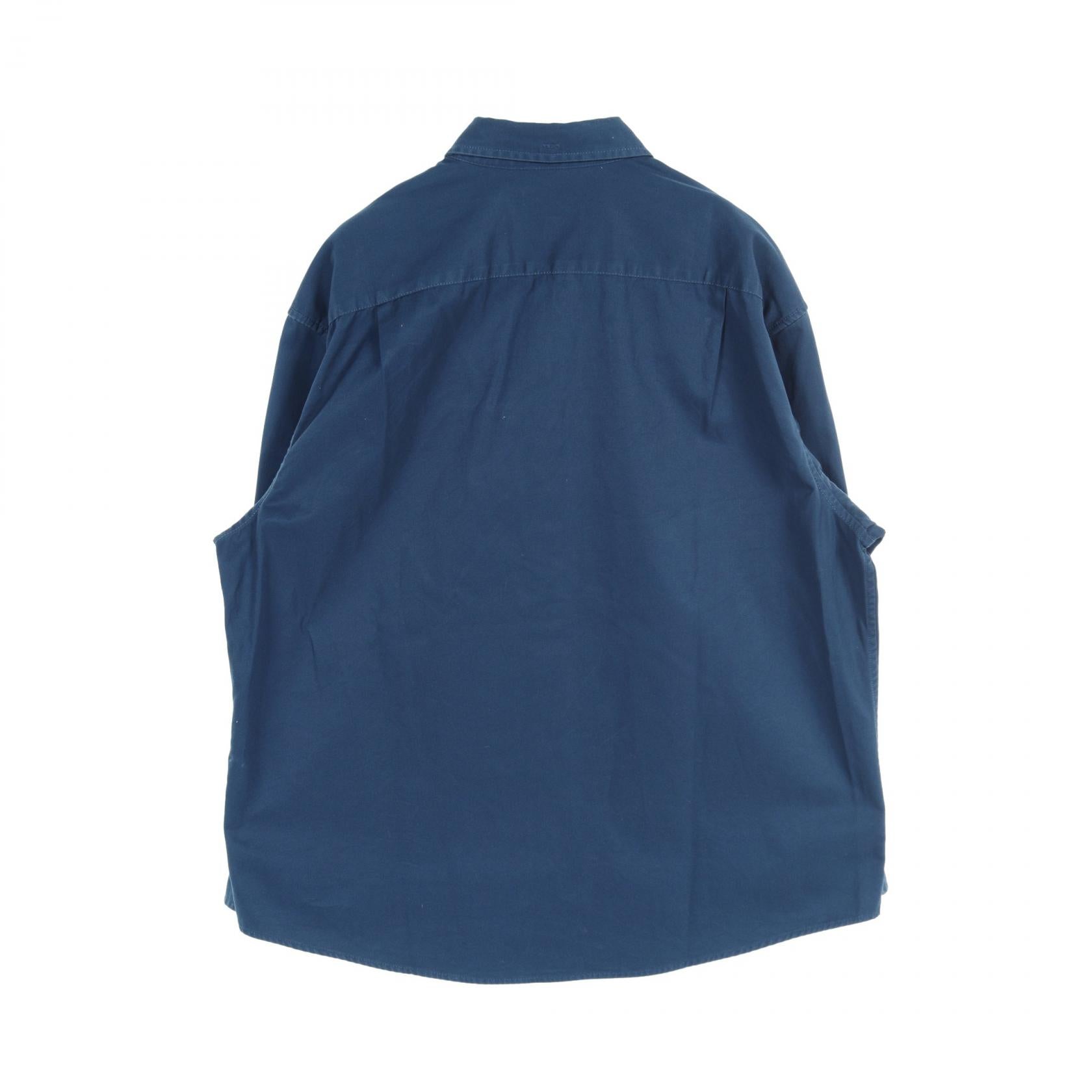 Supreme Small Box Cotton Shirt Navy