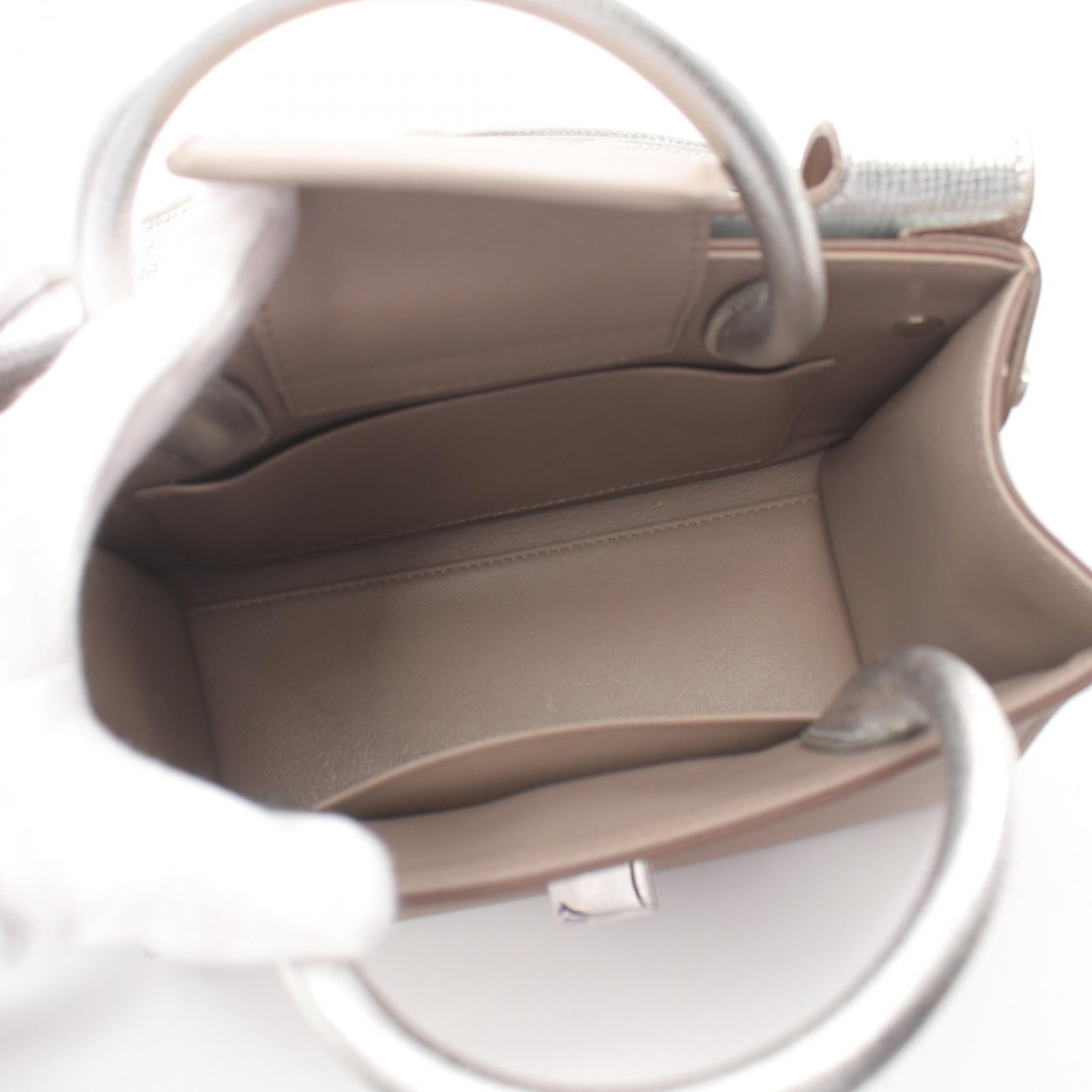 Christian Dior Ever Leather Handbag Beige