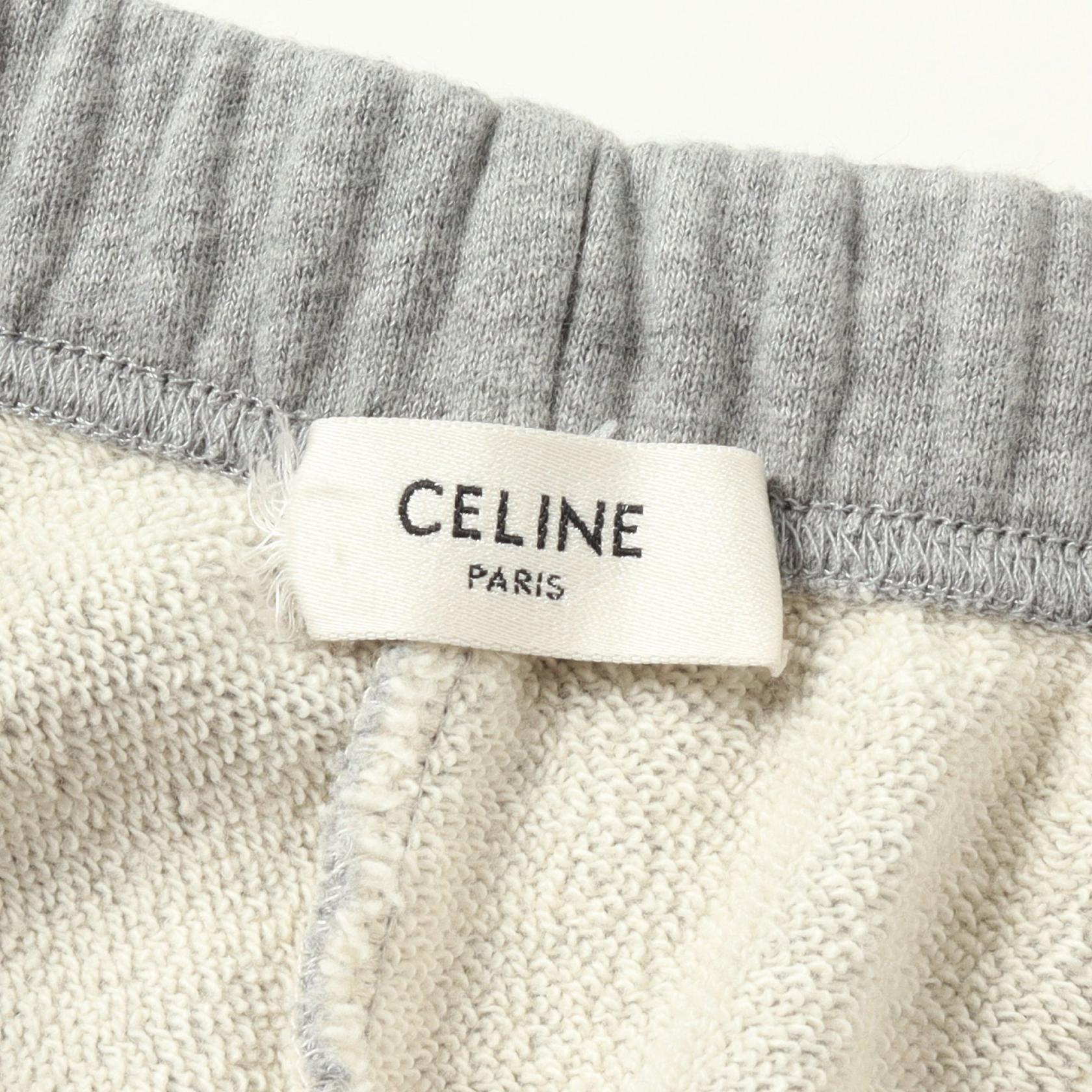 Celine Cotton Pants for Men Gray