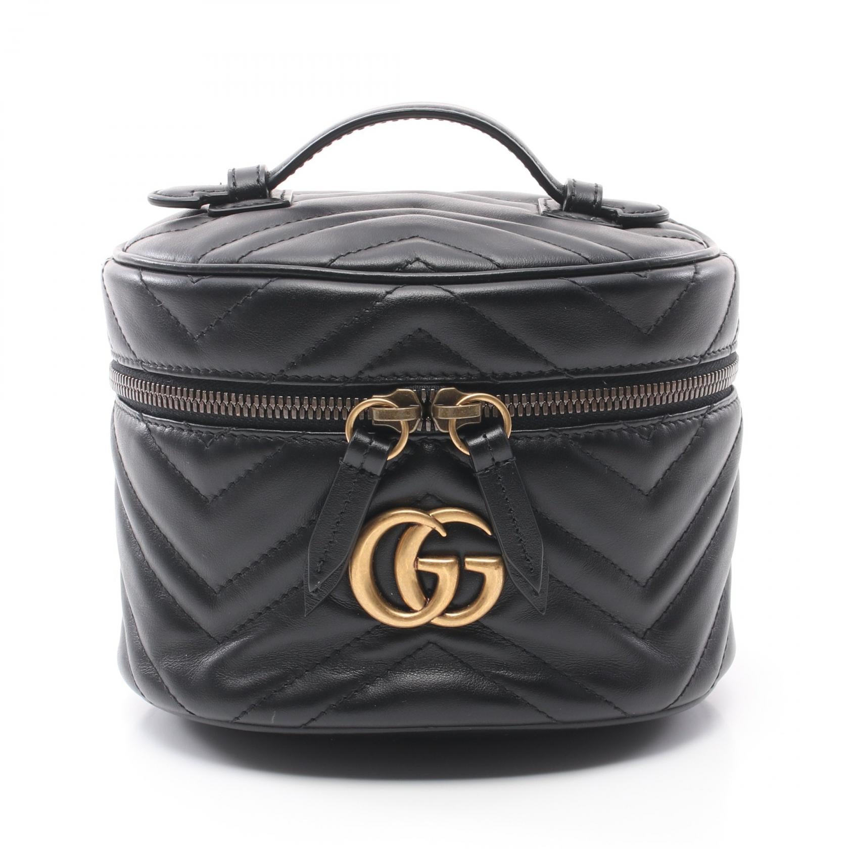 Gucci Leather GG Marmont Mini Backpack