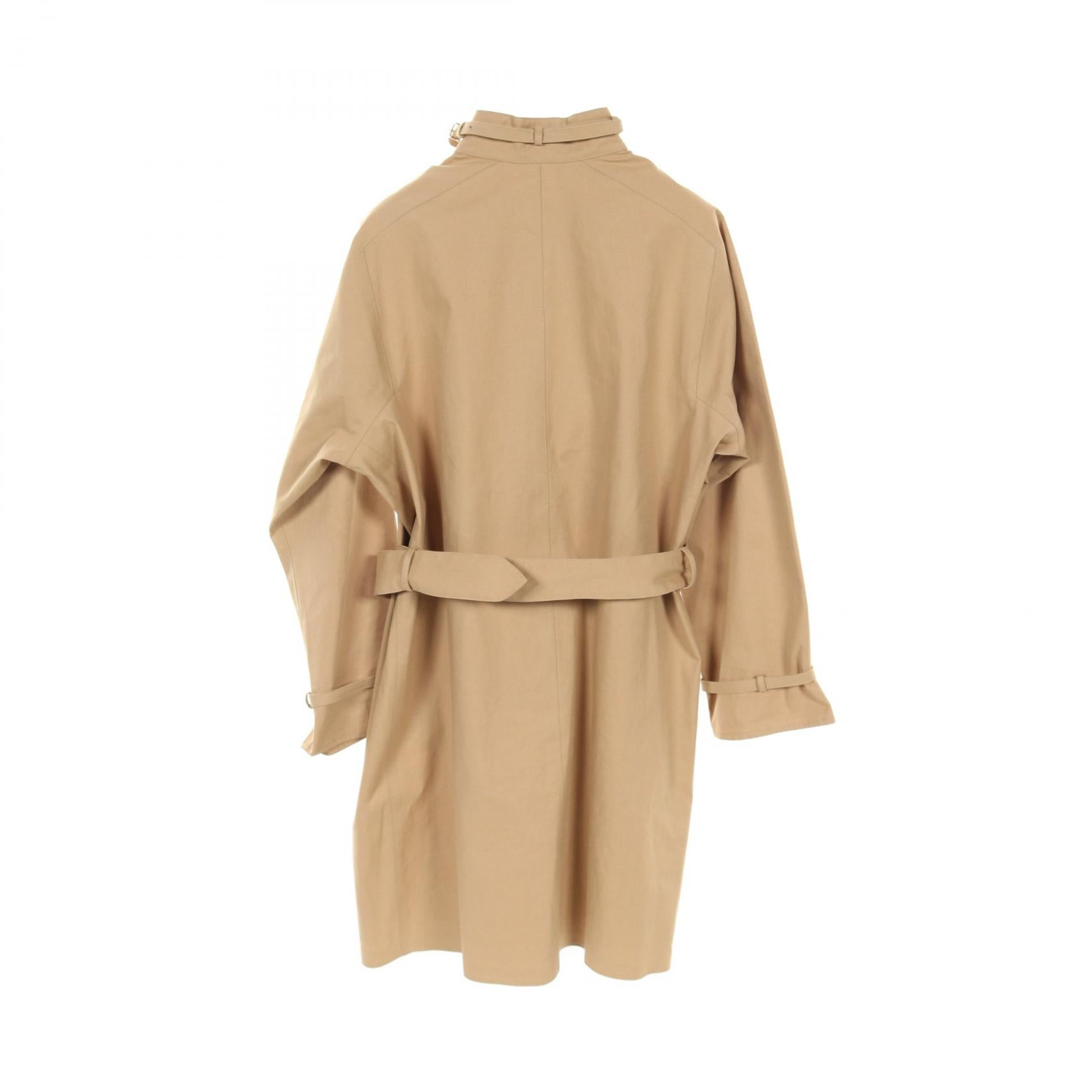 Hermes Cotton Beige Outerwear for Women