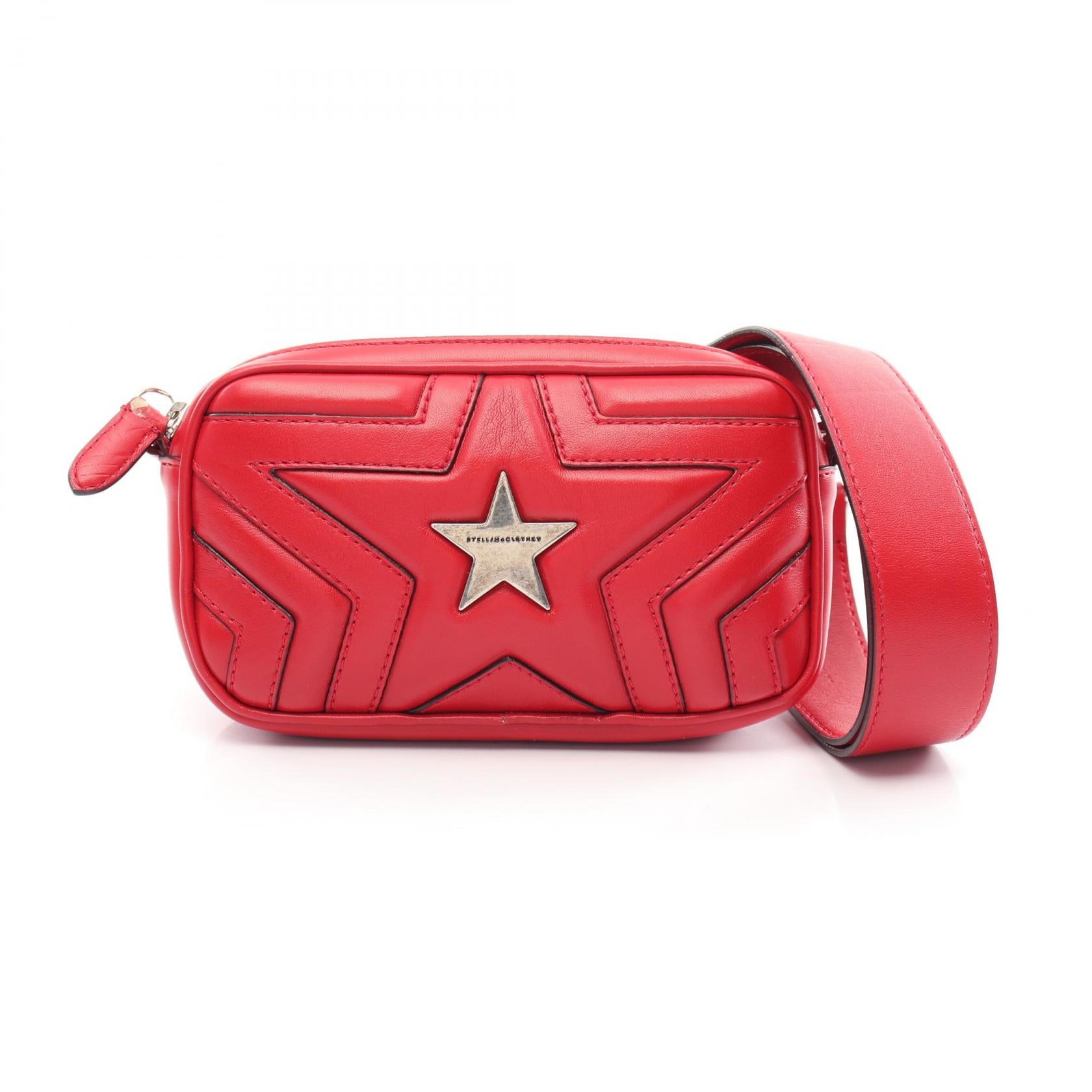 Stella McCartney Stella Star Faux Leather Shoulder Bag