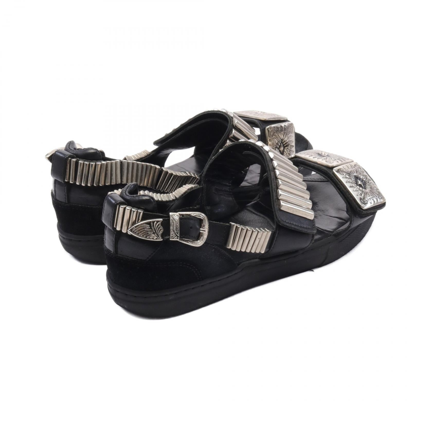 TOGA PULLA Leather Suede Sandals