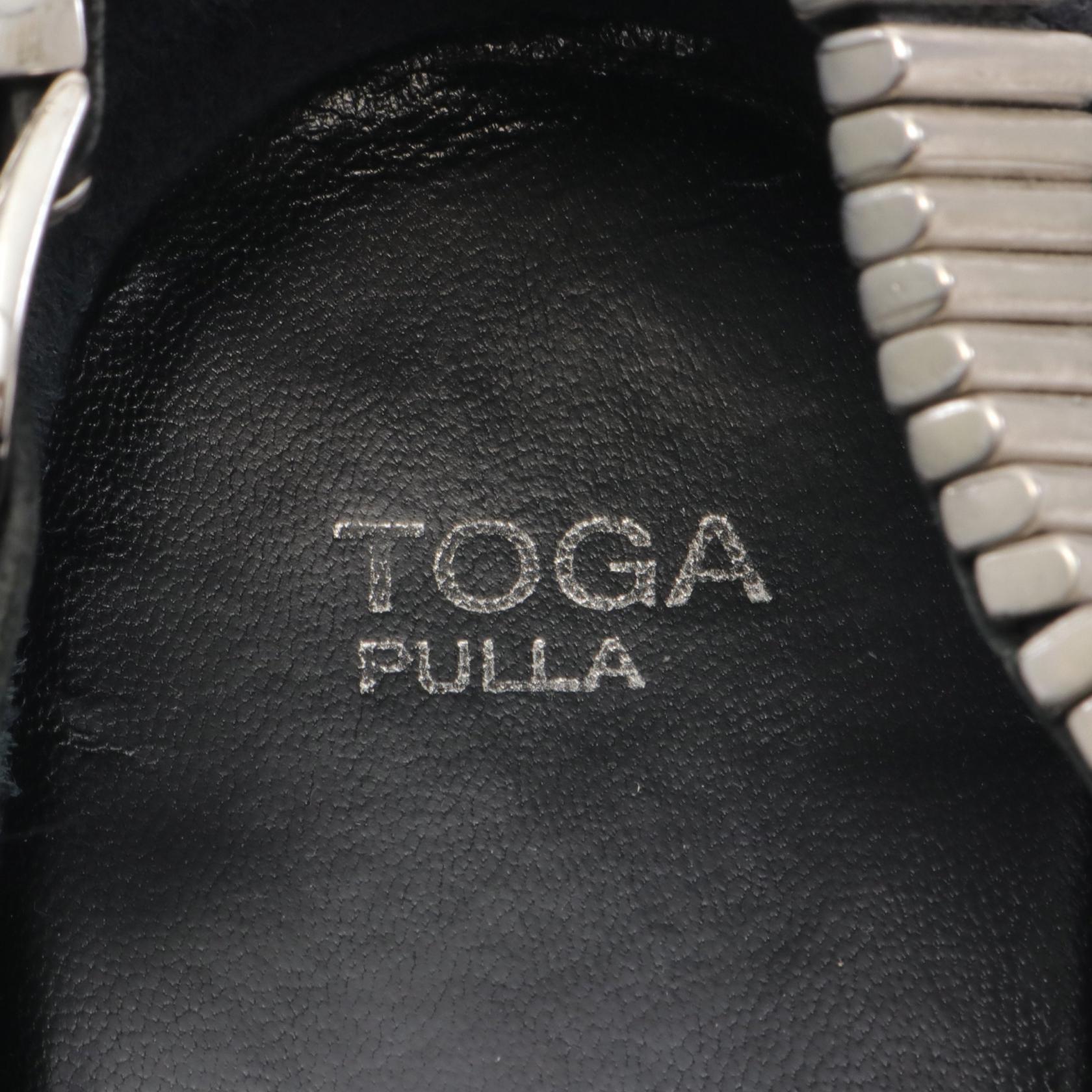 TOGA PULLA Leather Suede Sandals