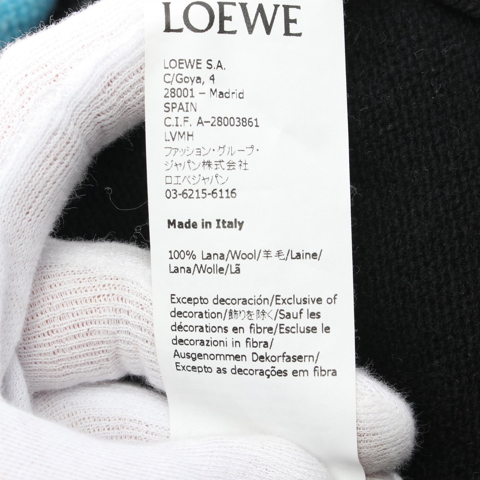 Loewe Wool Anagram Cardigan S