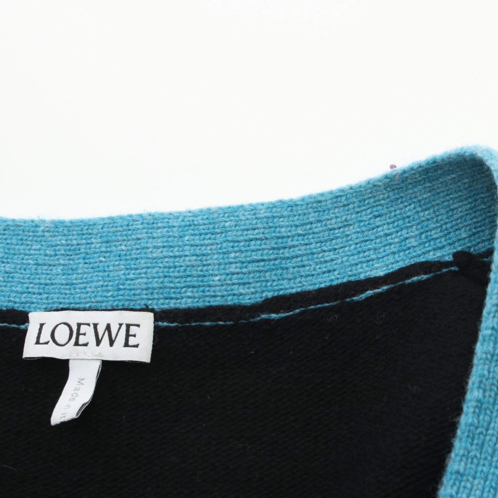 Loewe Wool Anagram Cardigan S