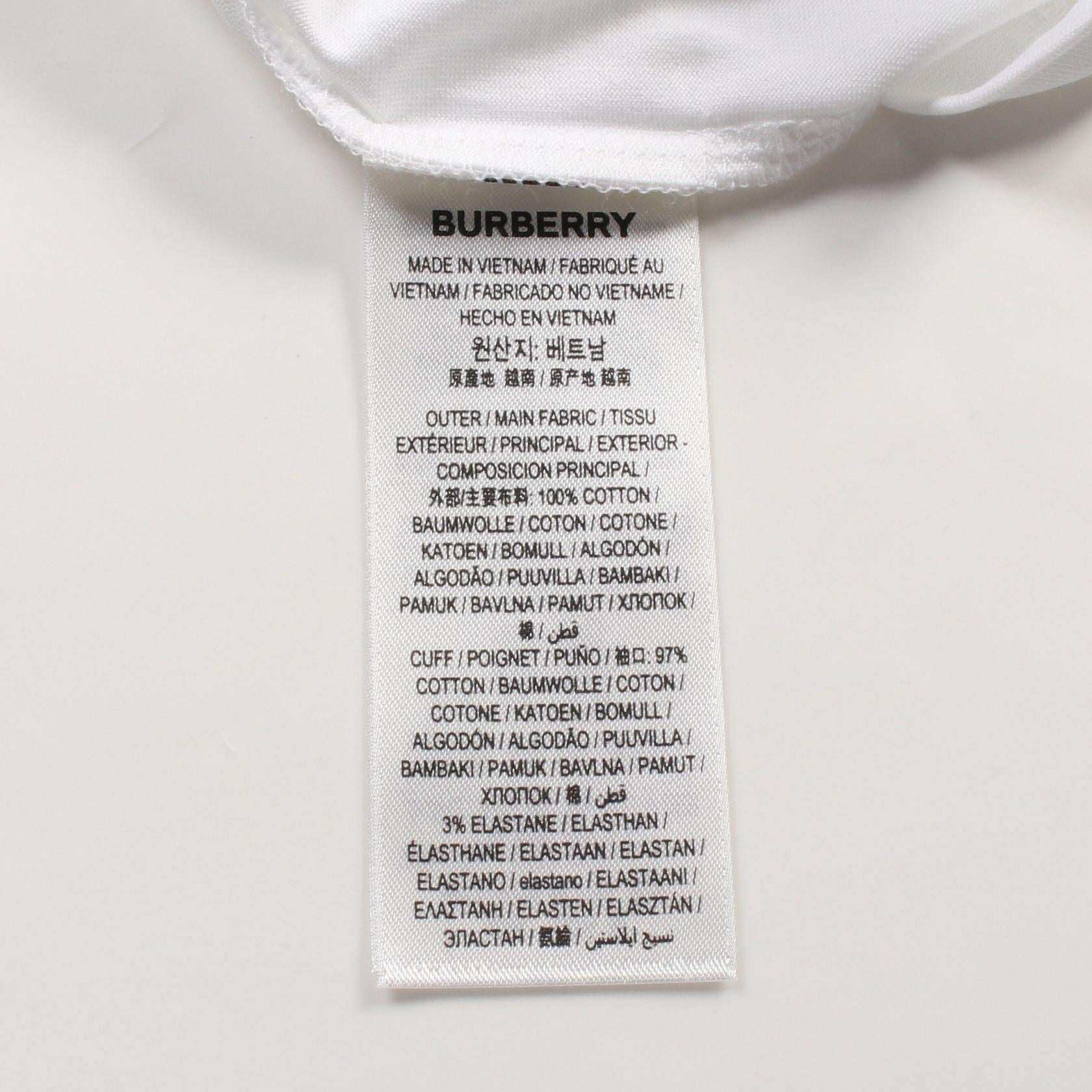 Burberry Cotton T-Shirt 8091046