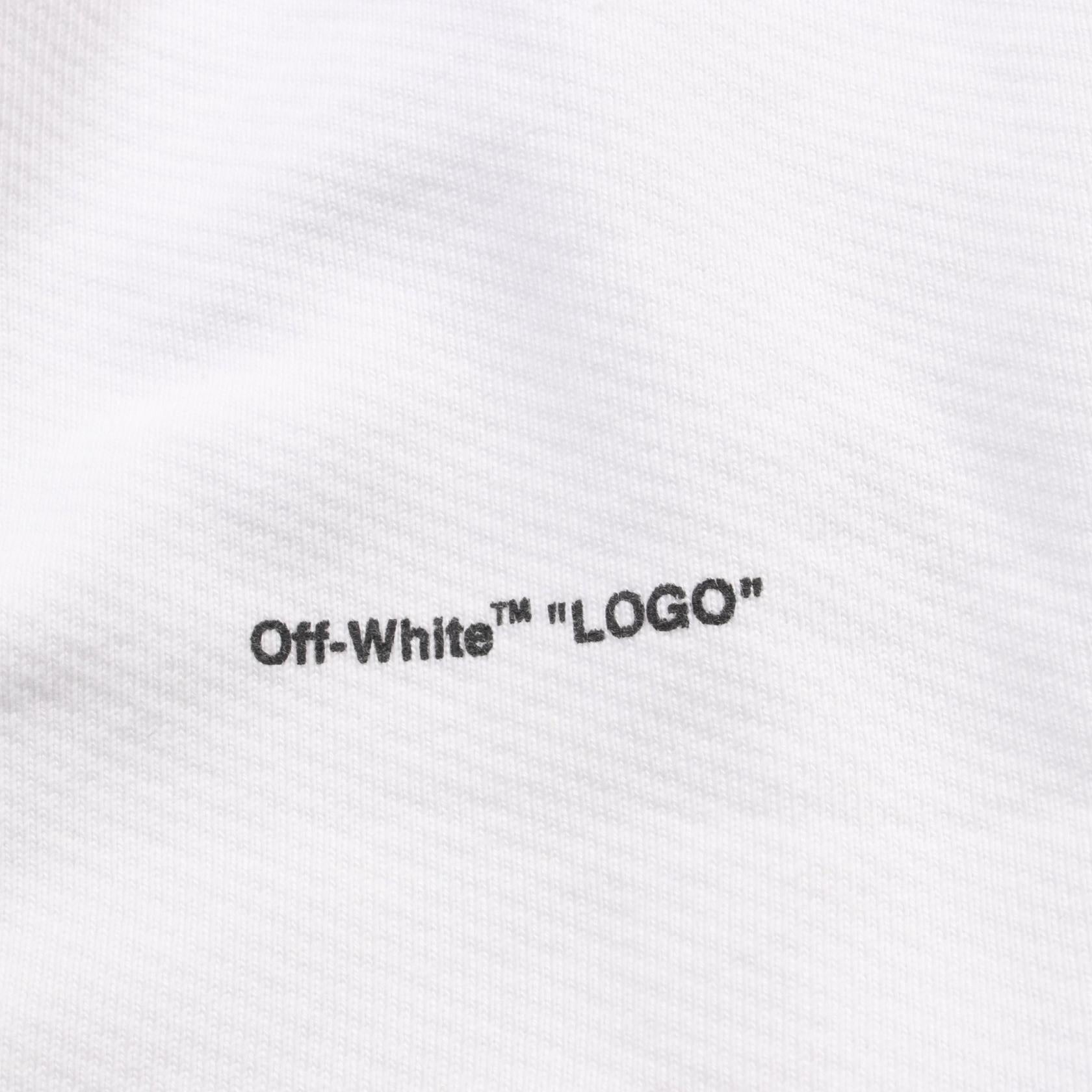 Off-White Logo Cotton Sweatshirt OMBA025S19D25022