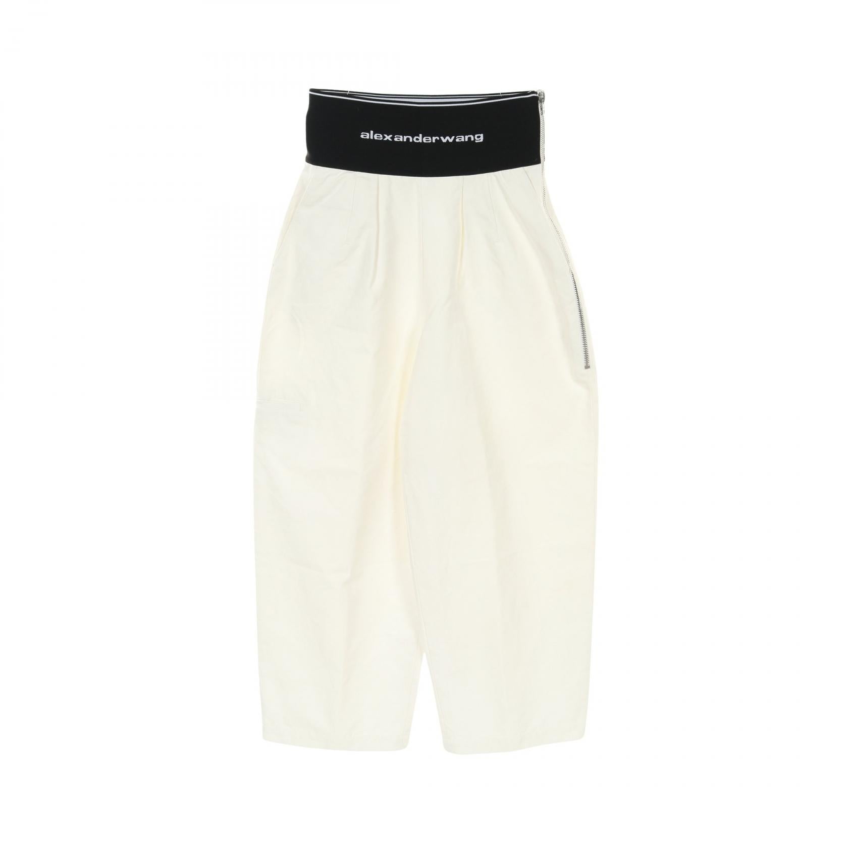 Alexander Wang Carrot Trousers Cotton Nylon