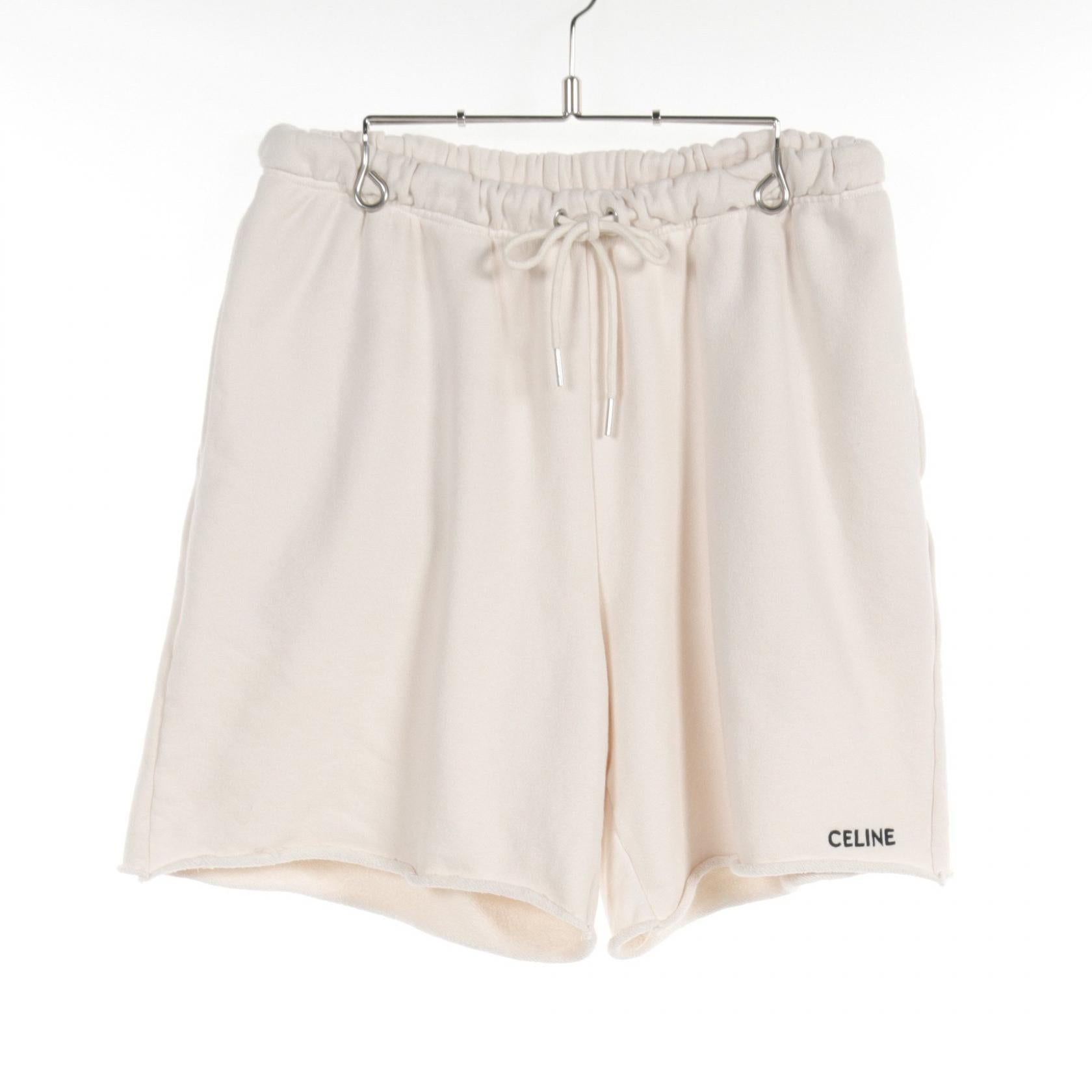 Celine Cotton Pants Ivory 2Z063670Q.01CB