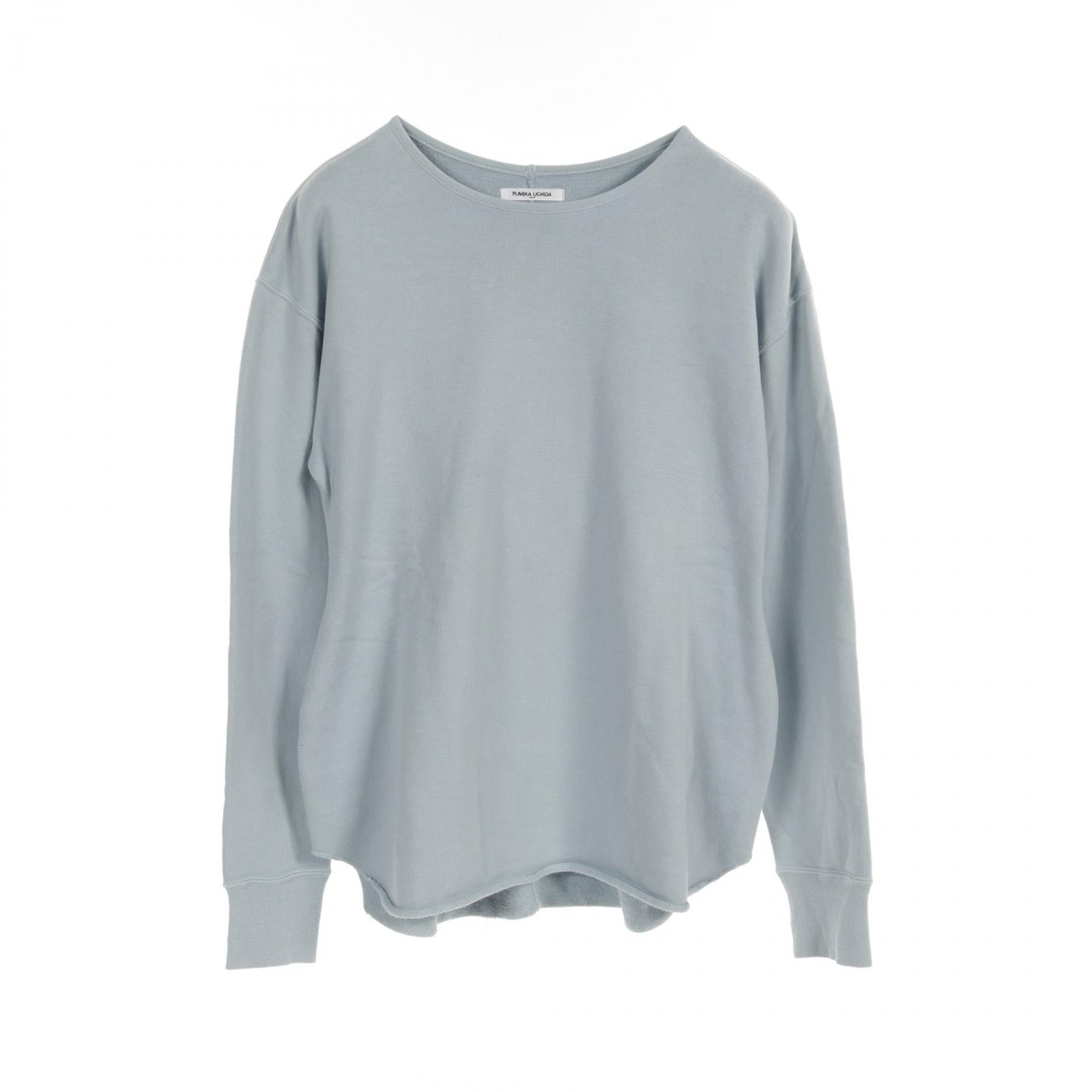 FUMIKA UCHIDA Cotton Sweatshirt Blue