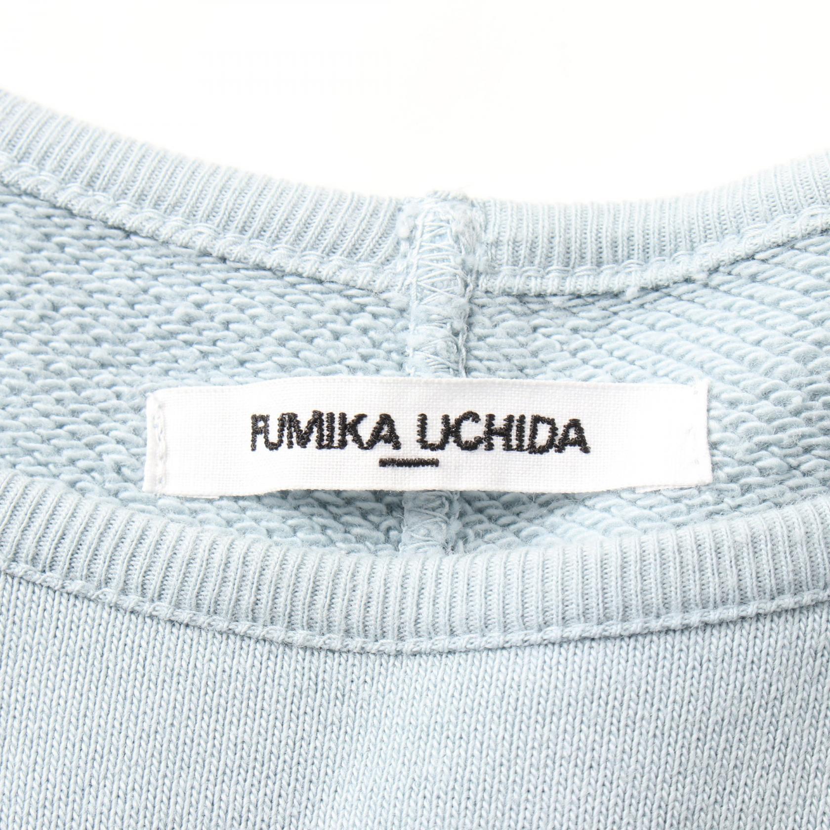 FUMIKA UCHIDA Cotton Sweatshirt Blue